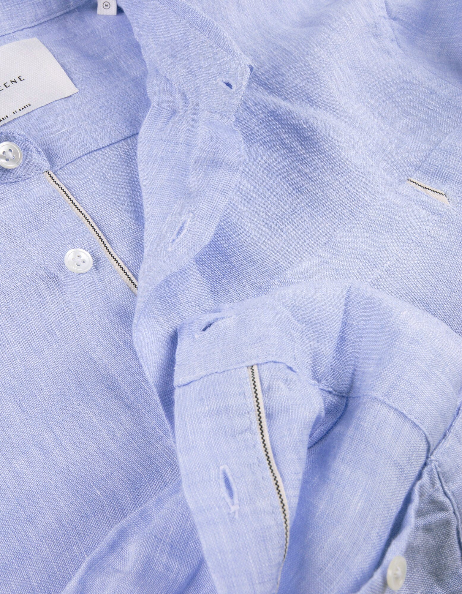 FABIO - 03. Light Blue FABIO - 03. Light Blue Shirts - Fabio MACKEENE EU