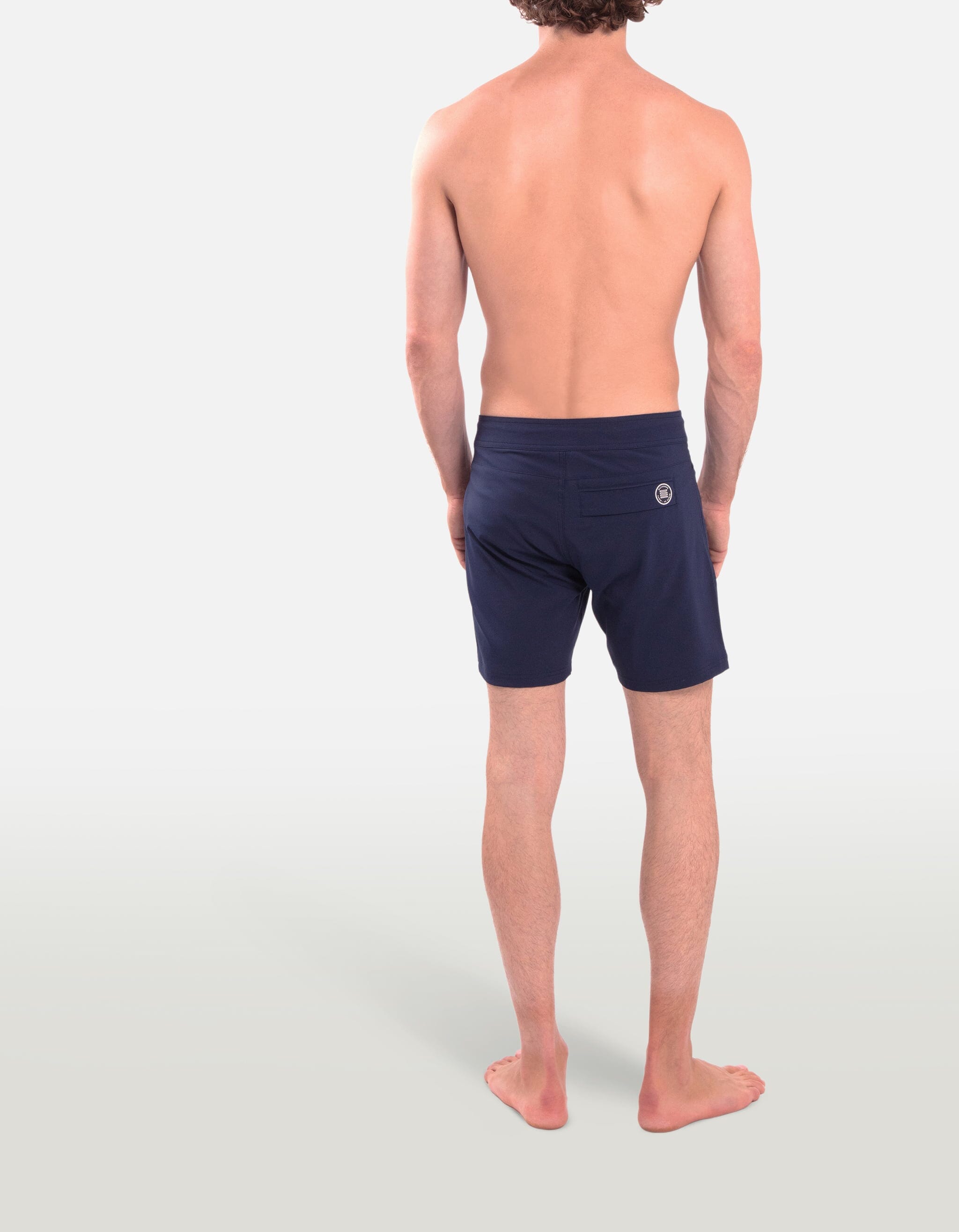 Barth5 - 00. Navy Swim Shorts - Barth5 MACKEENE 