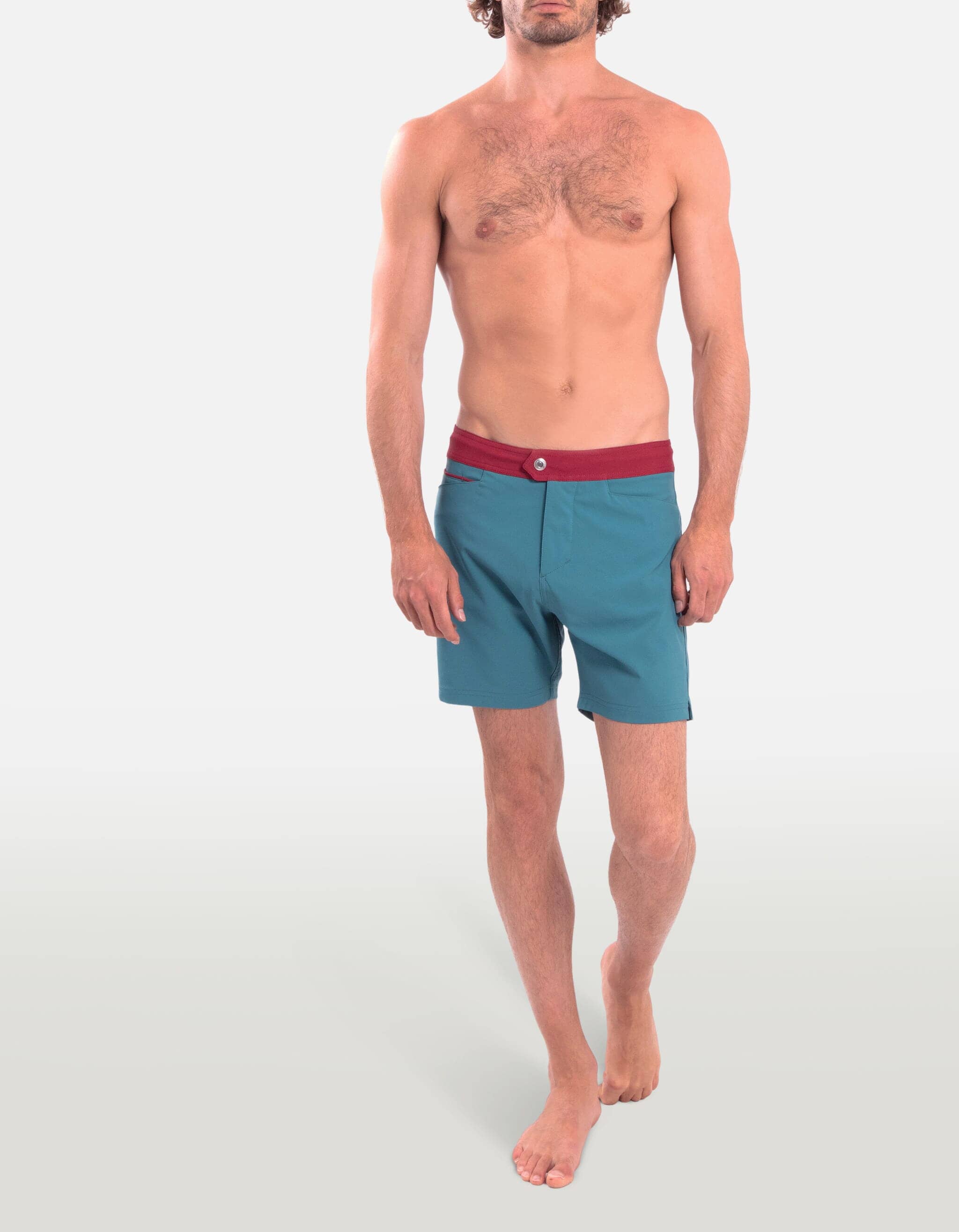 Barth5 - 04. Duck & Bordeau Swim Shorts - Barth5 MACKEENE 