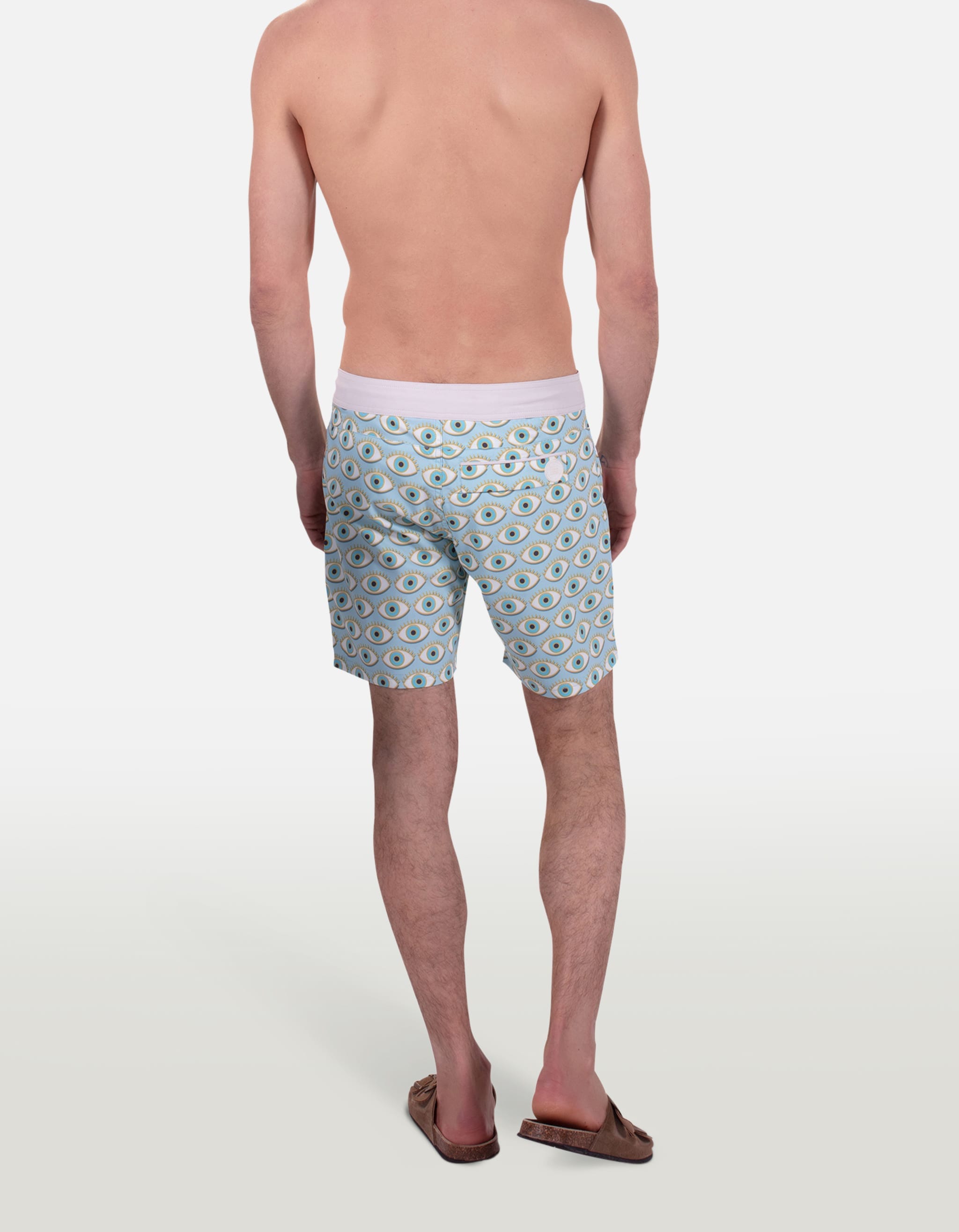 Barth5 - P33. Blue Eyes Swim Shorts - Barth5 MACKEENE 