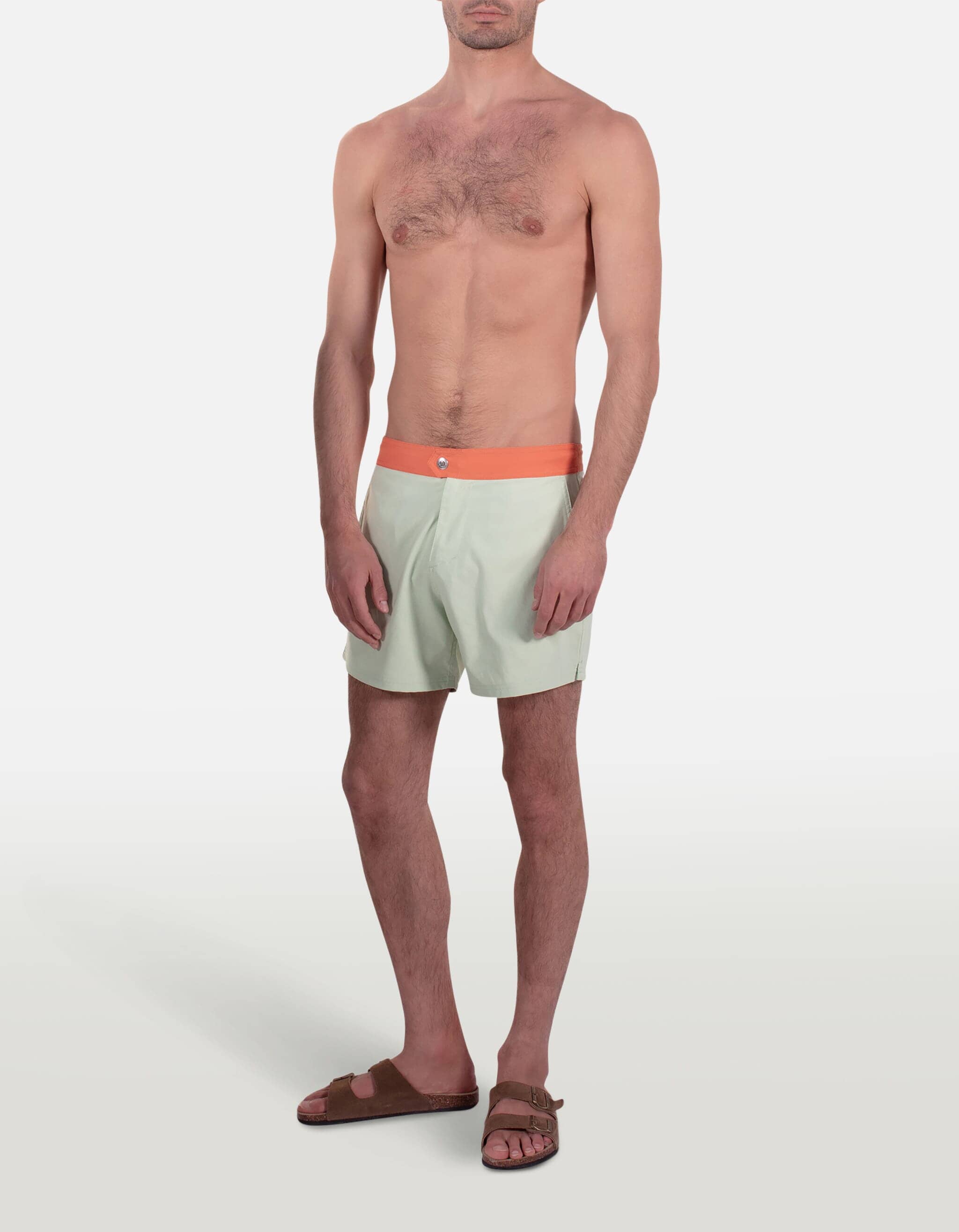 Ben - 05. Tea & Brick Swim Shorts - Ben MACKEENE 