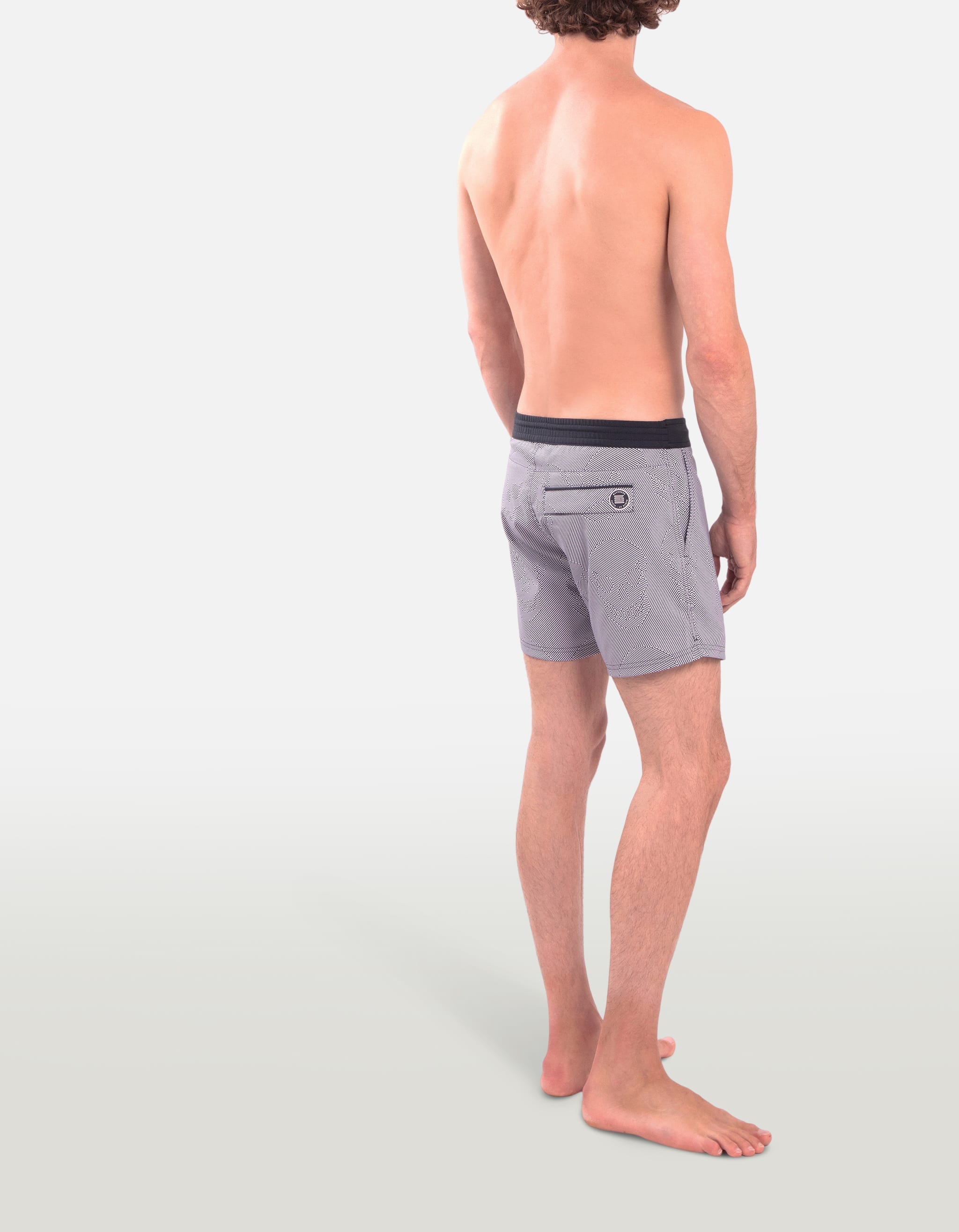 Ben - P24. Black Death Swim Shorts - Ben MACKEENE 