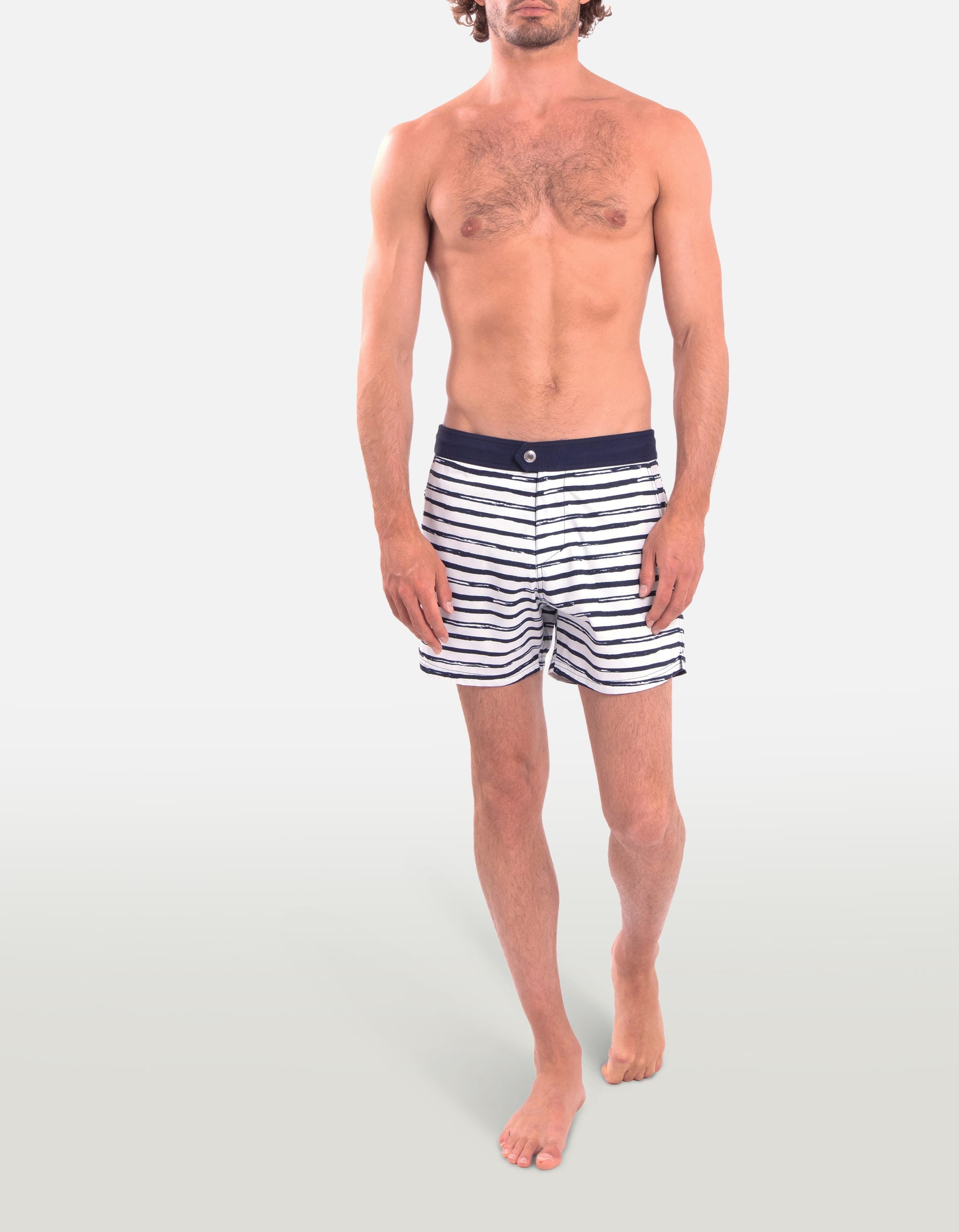 Ben - P25. Shima Grey Swim Shorts - Ben MACKEENE 