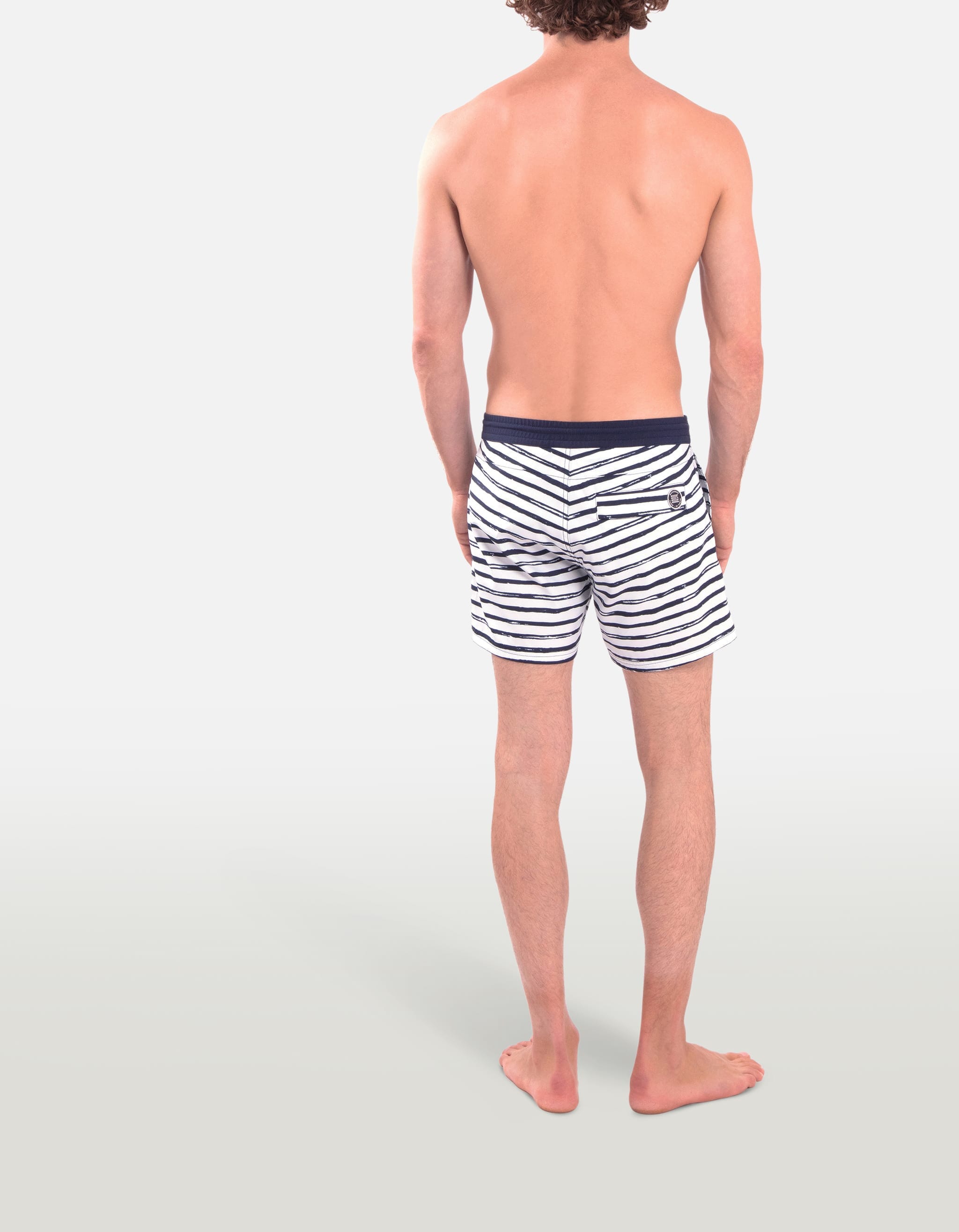 Ben - P25. Shima Grey Swim Shorts - Ben MACKEENE 