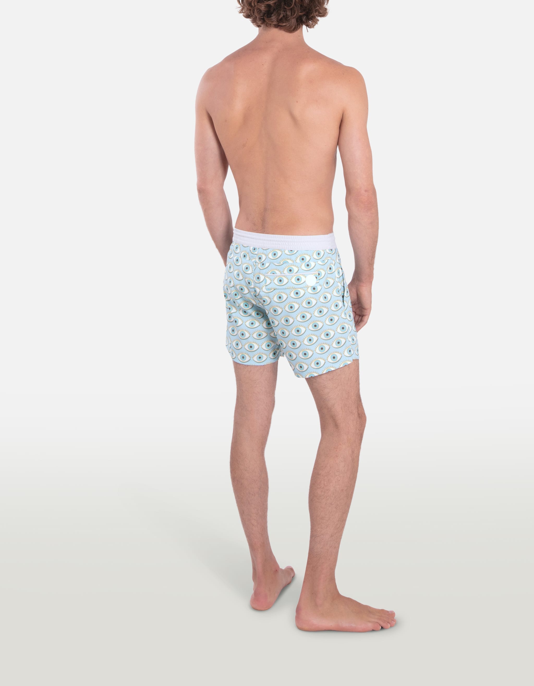 Ben - P33. Blue Eyes Swim Shorts - Ben MACKEENE 