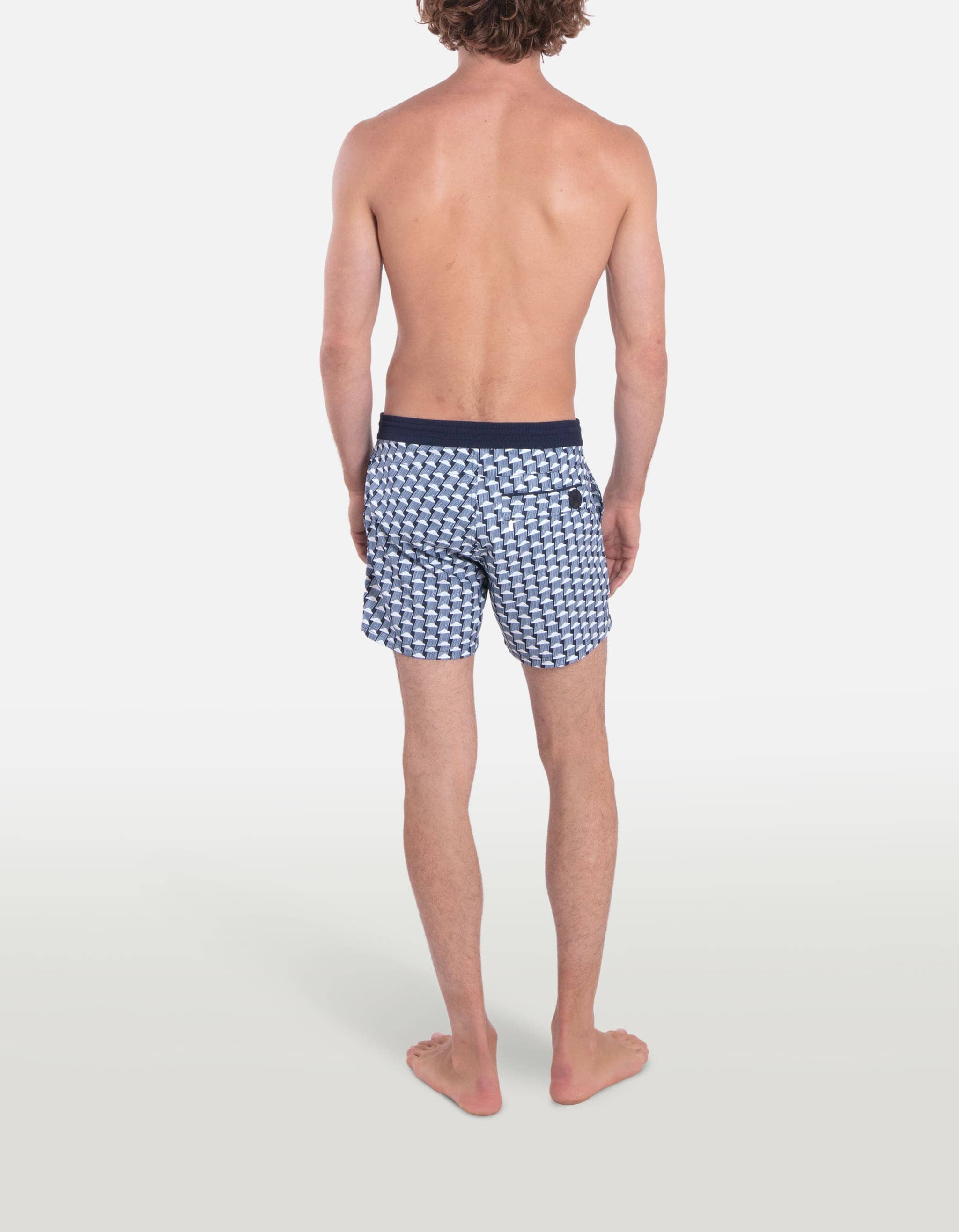 Ben - P34. Rainy Clouds Swim Shorts - Ben MACKEENE 