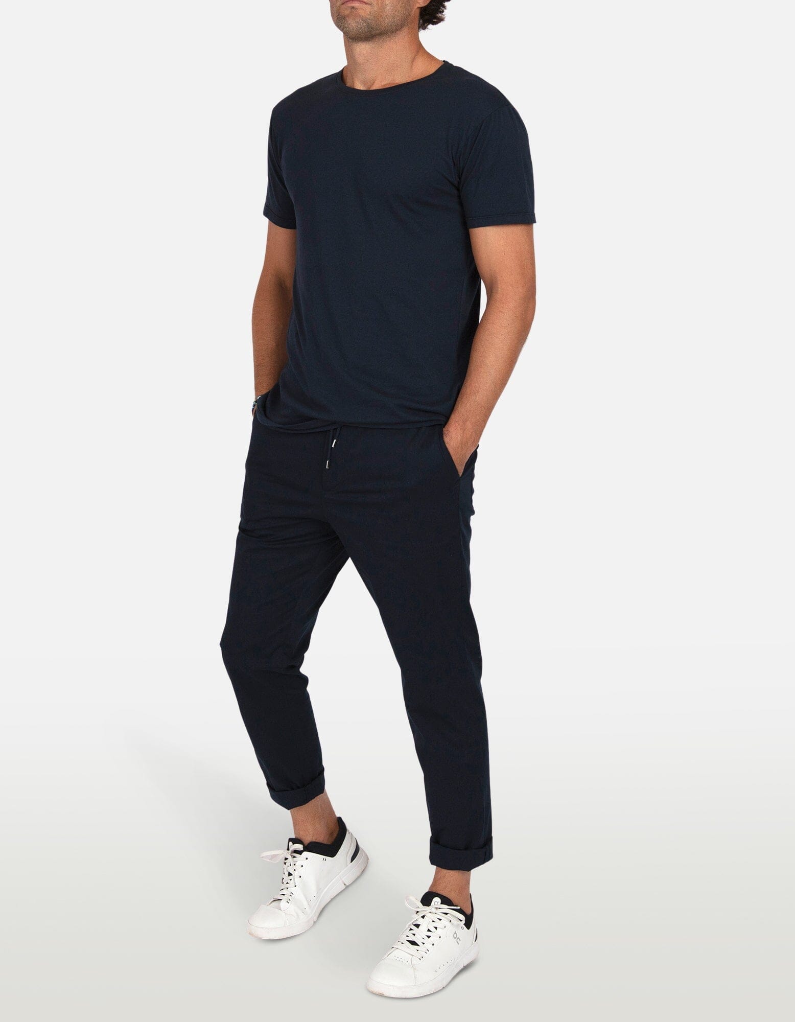 Sun - 01. Navy Sun - 01. Navy T-Shirts - Sun MACKEENE