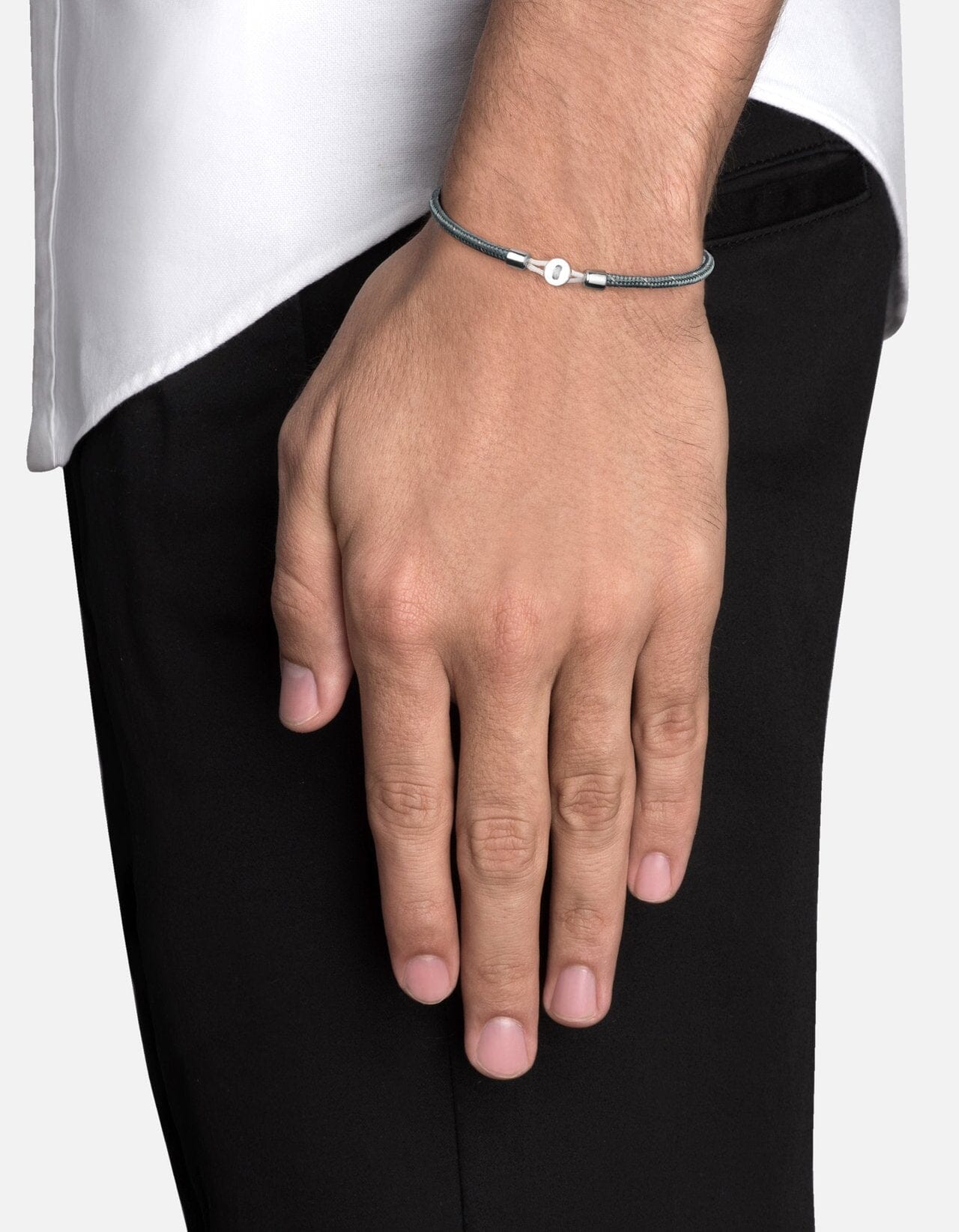 Nexus Rope - Opal & Steel Nexus Rope - Opal & Steel Bracelet - Miansai MACKEENE