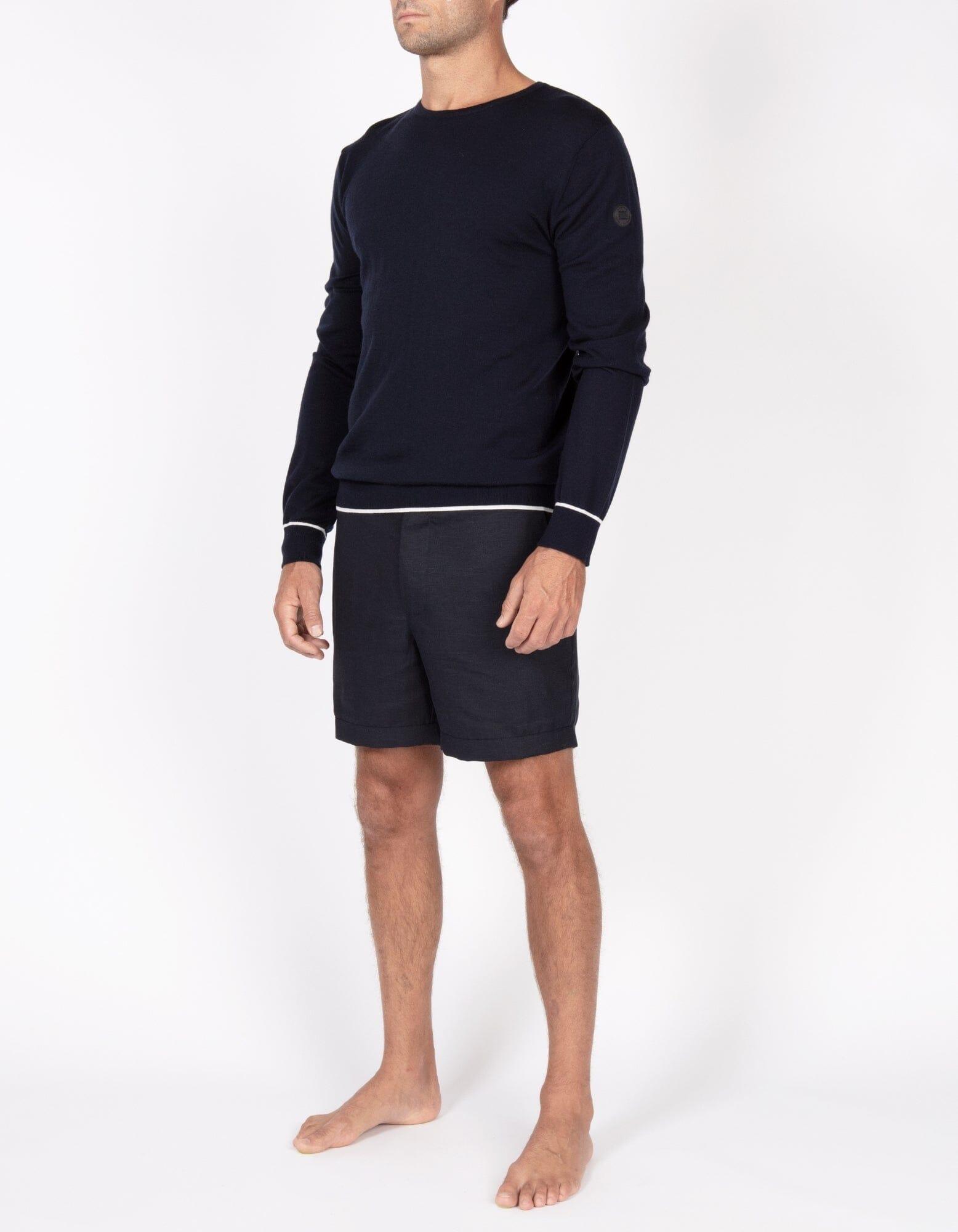 Agon2 R - 01. Navy Agon2 R - 01. Navy Sweaters - Agon2 R MACKEENE