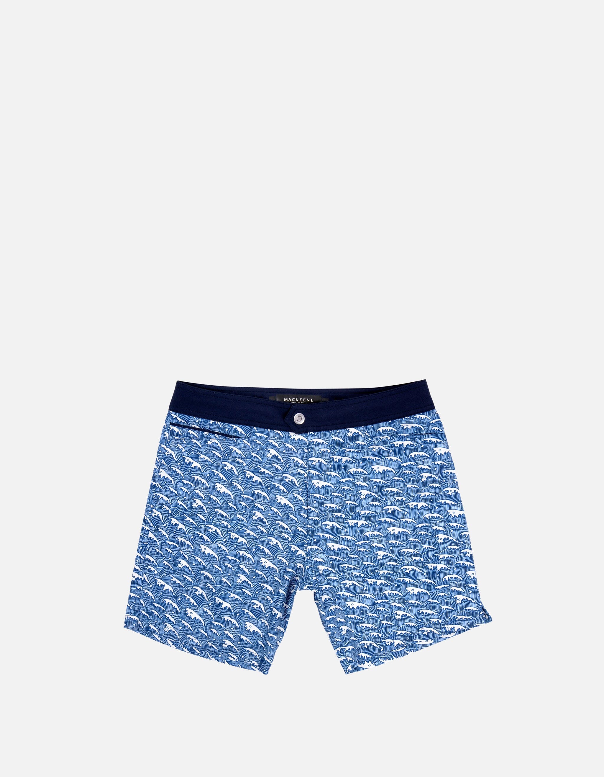 Barth5 - P21. Blue Waves Swim Shorts - Barth5 MACKEENE 