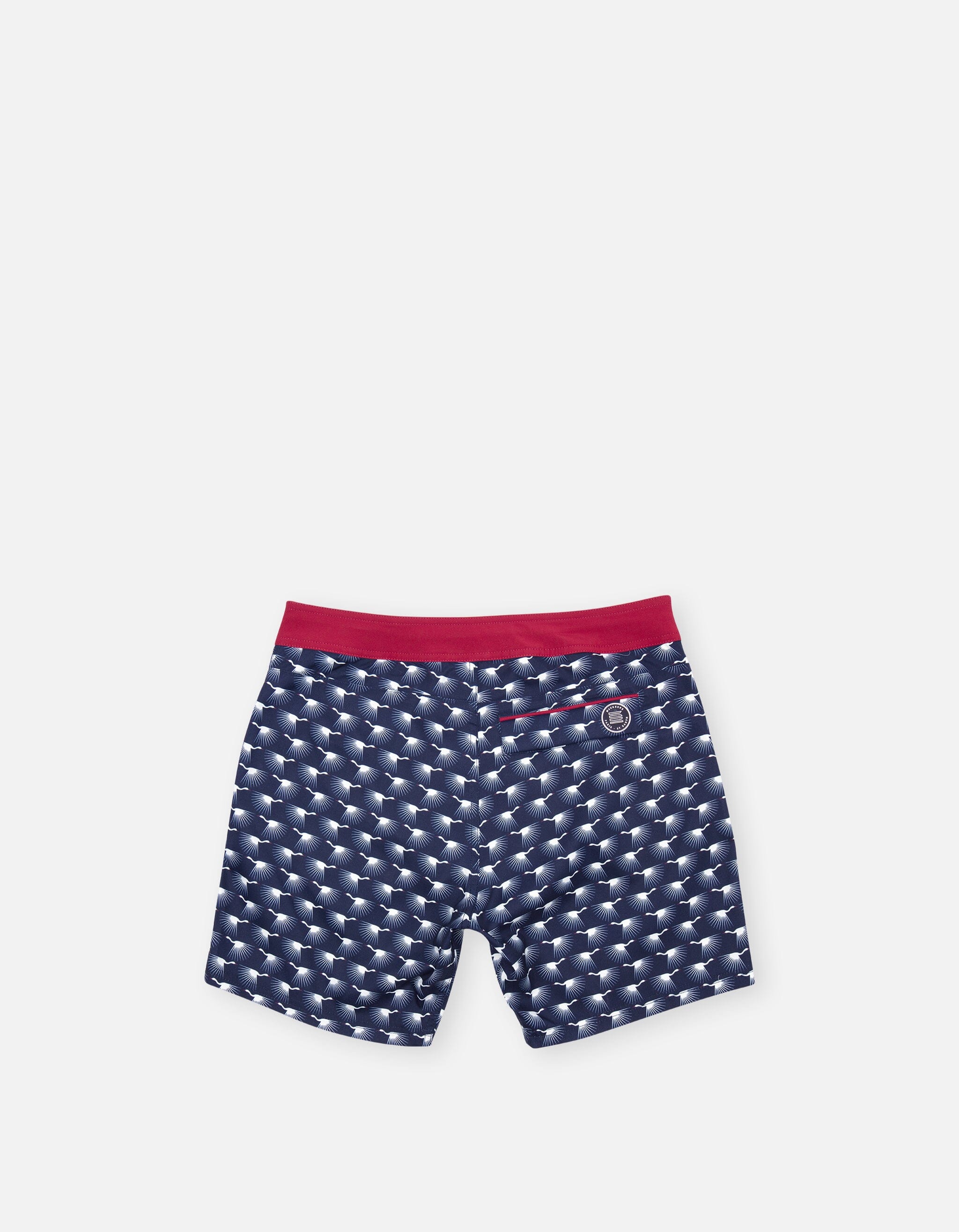 Barth5 - P29. Navy Heron Swim Shorts - Barth5 MACKEENE 