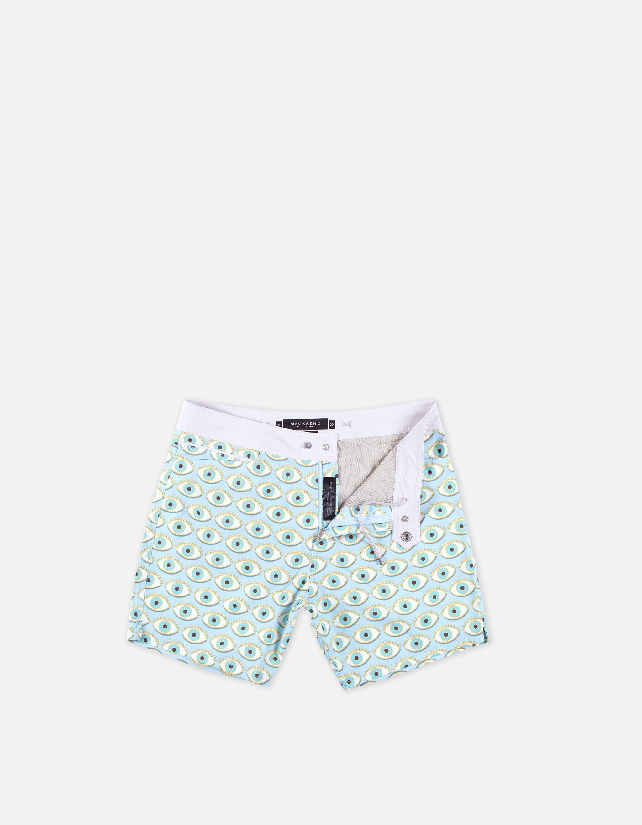 Barth5 - P33. Blue Eyes Swim Shorts - Barth5 MACKEENE 