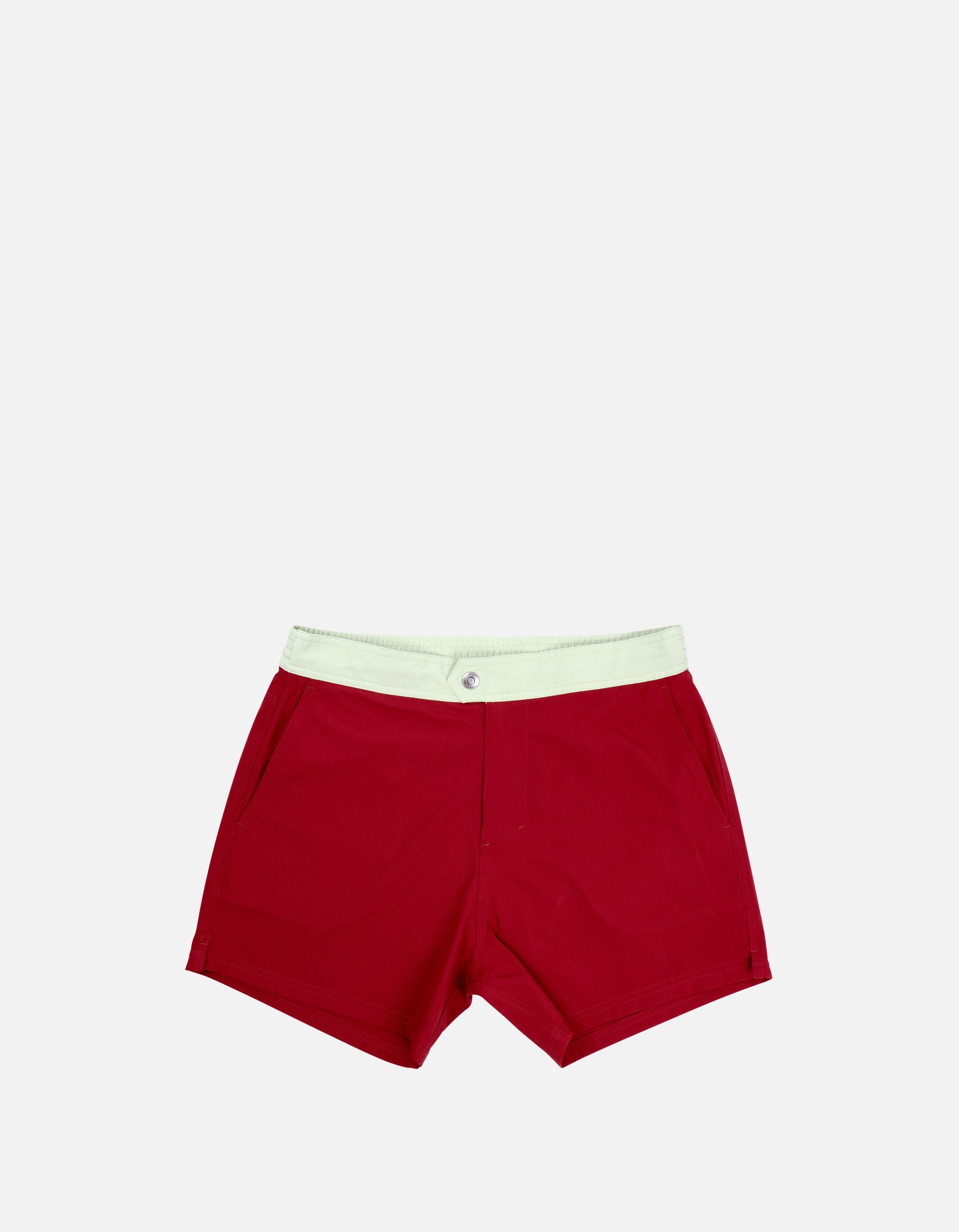 Ben - 02. Bordeau & Tea Swim Shorts - Ben MACKEENE 