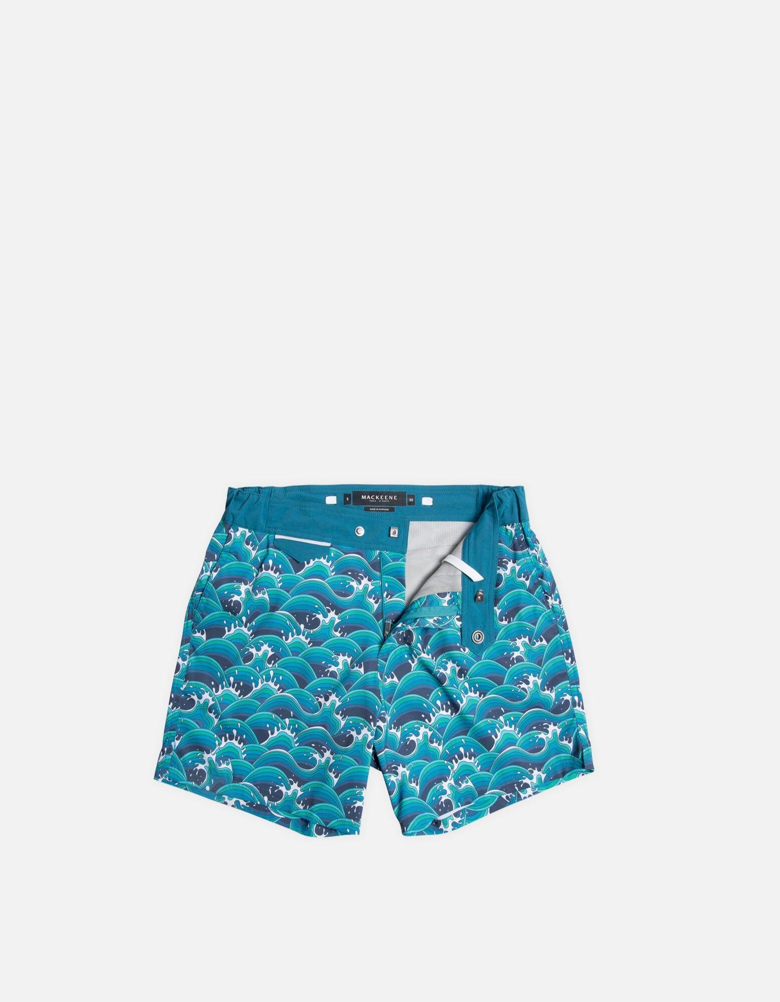 Gize - P01. Manga Waves & Duck Swim Shorts - Gize MACKEENE 