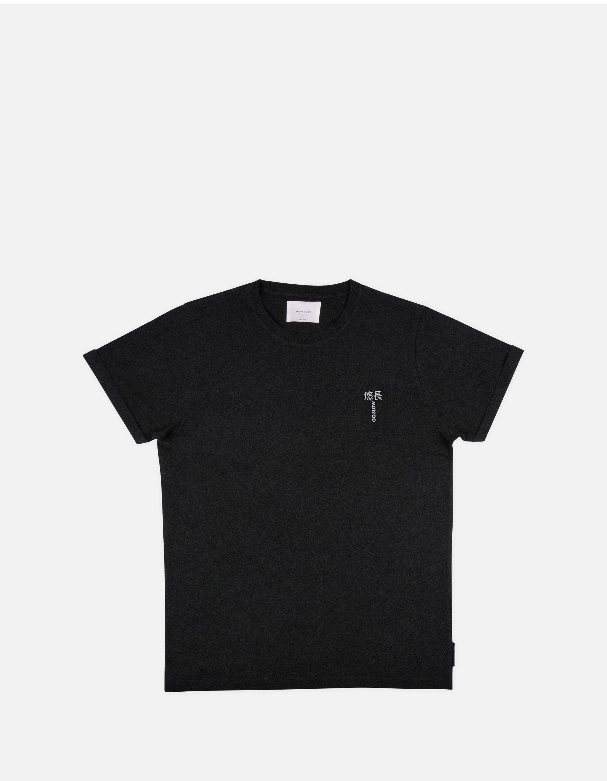 Jofe - 02. Black - Embroidered T-Shirts - Jofe MACKEENE 