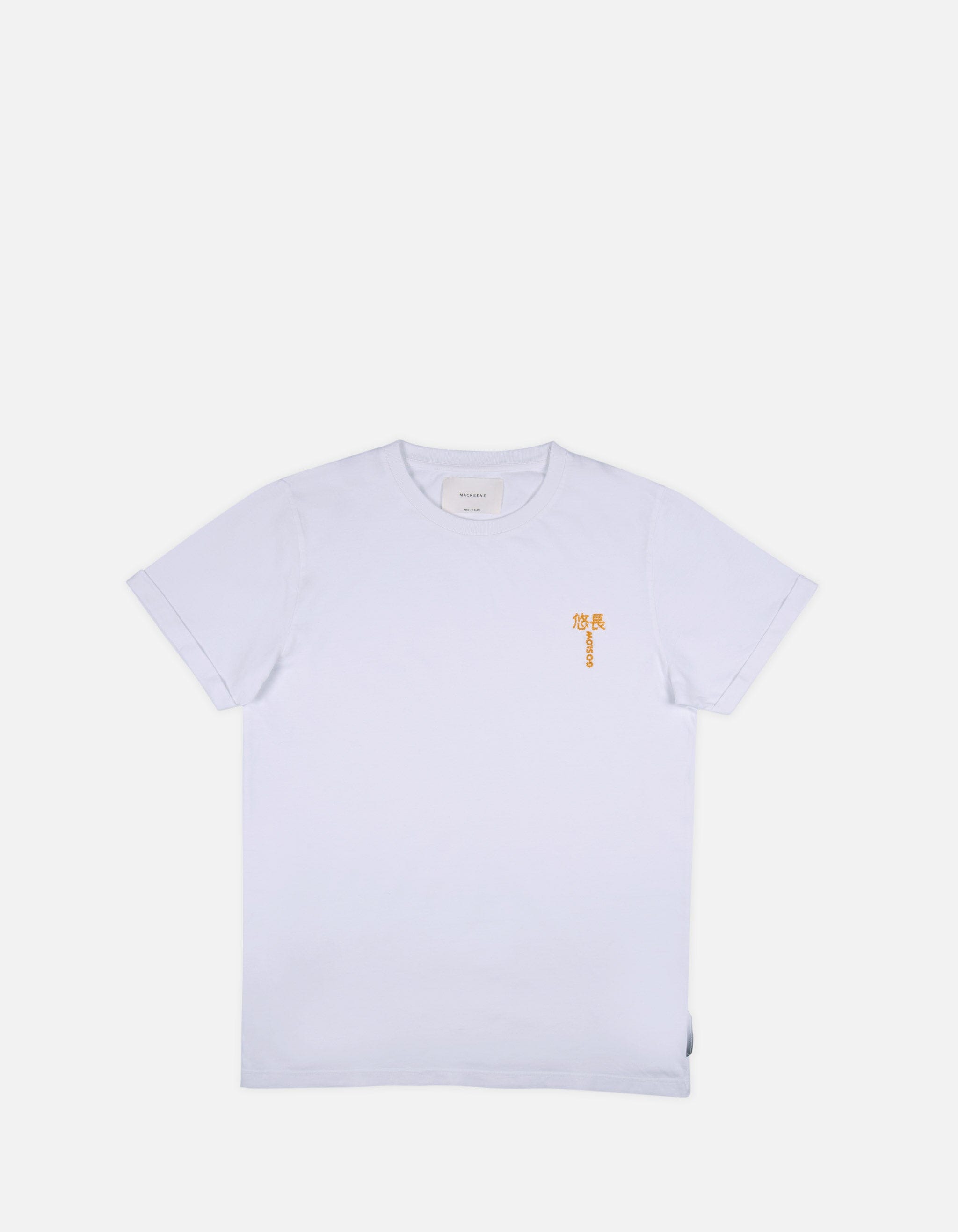 Jofe - 03. White - Embroidered T-Shirts - Jofe MACKEENE 