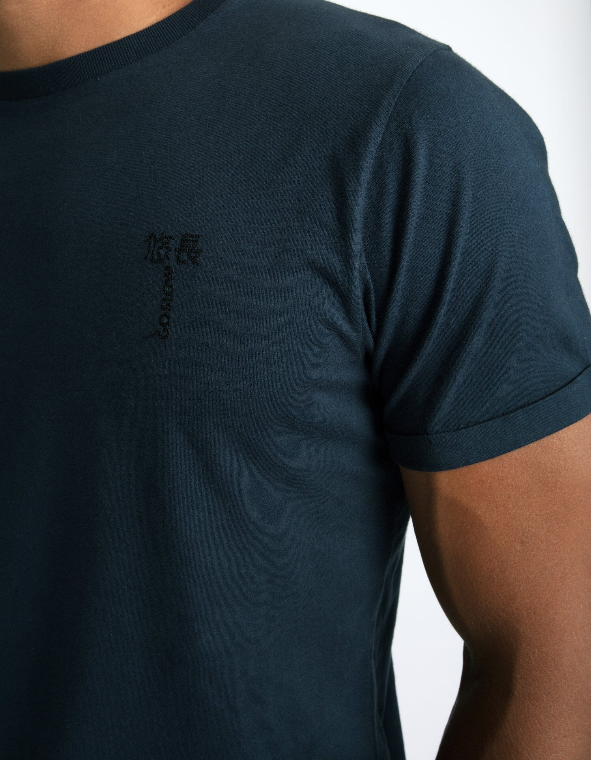 Jofe - 01. Navy - Embroidered T-Shirts - Jofe MACKEENE 