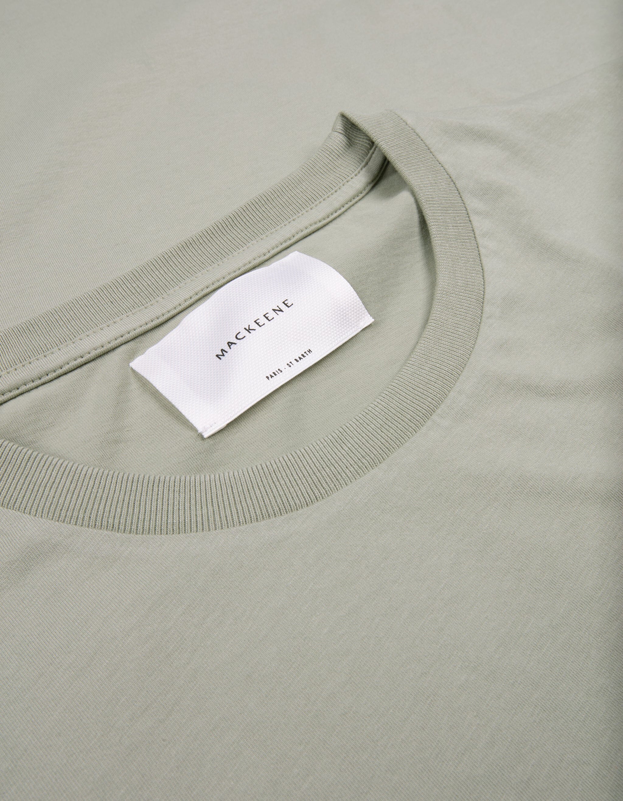 Jofe - 04. Green Tea - Embroidered Go Slow Jofe - 04. Green Tea - Embroidered T-Shirts - Jofe MACKEENE