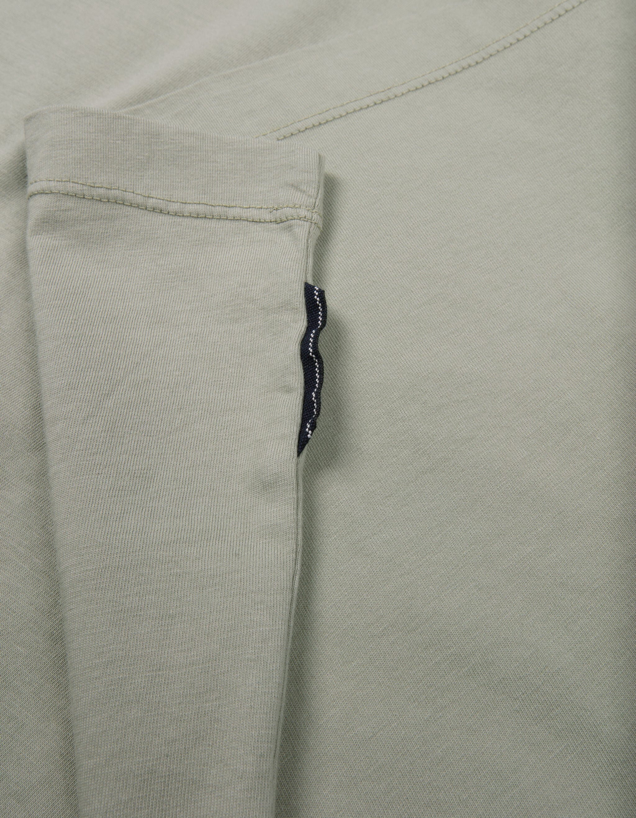 Jofe - 04. Green Tea - Embroidered Go Slow Jofe - 04. Green Tea - Embroidered T-Shirts - Jofe MACKEENE