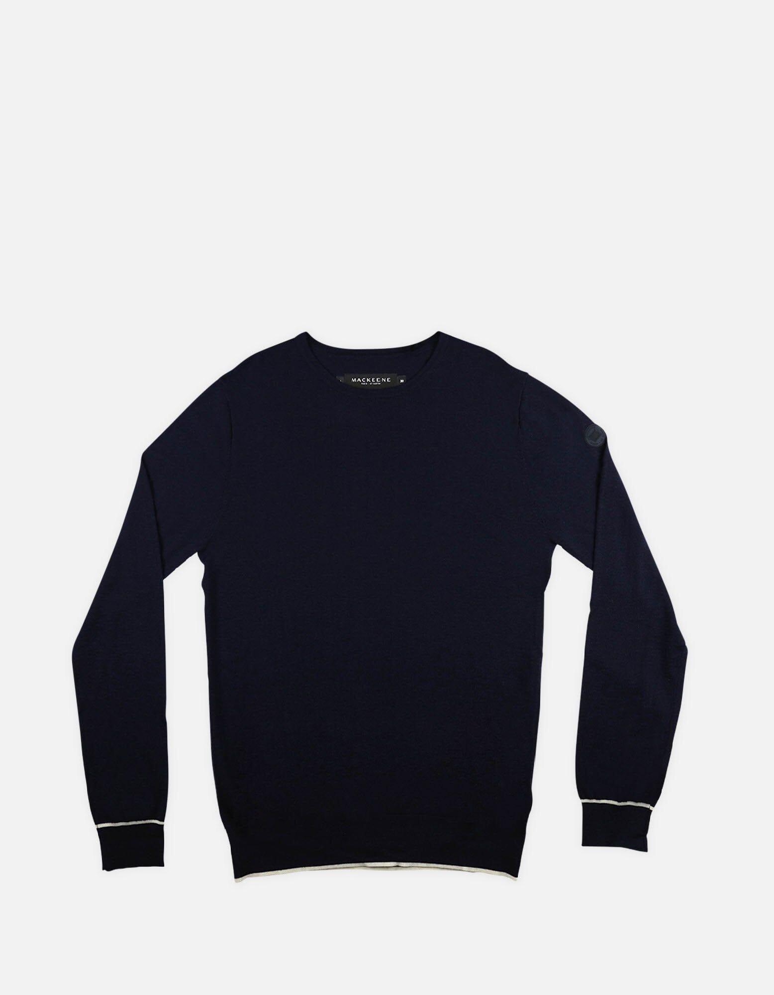 Agon2 R - 01. Navy Agon2 R - 01. Navy Sweaters - Agon2 R MACKEENE