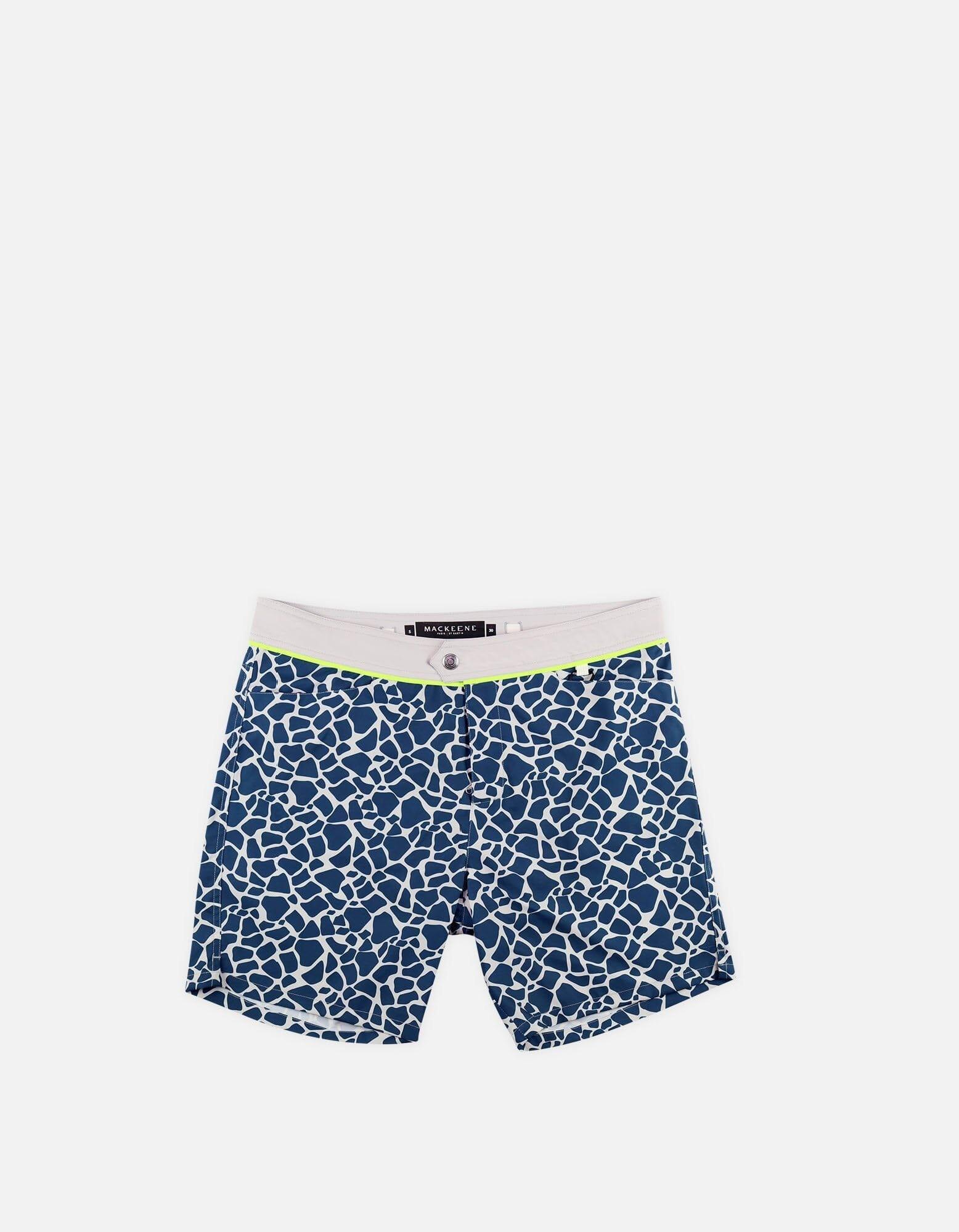 Barth4 - P15. Mini Lakes & Grey Barth4 - P15. Mini Lakes & Grey Swim Shorts - Barth4 MACKEENE
