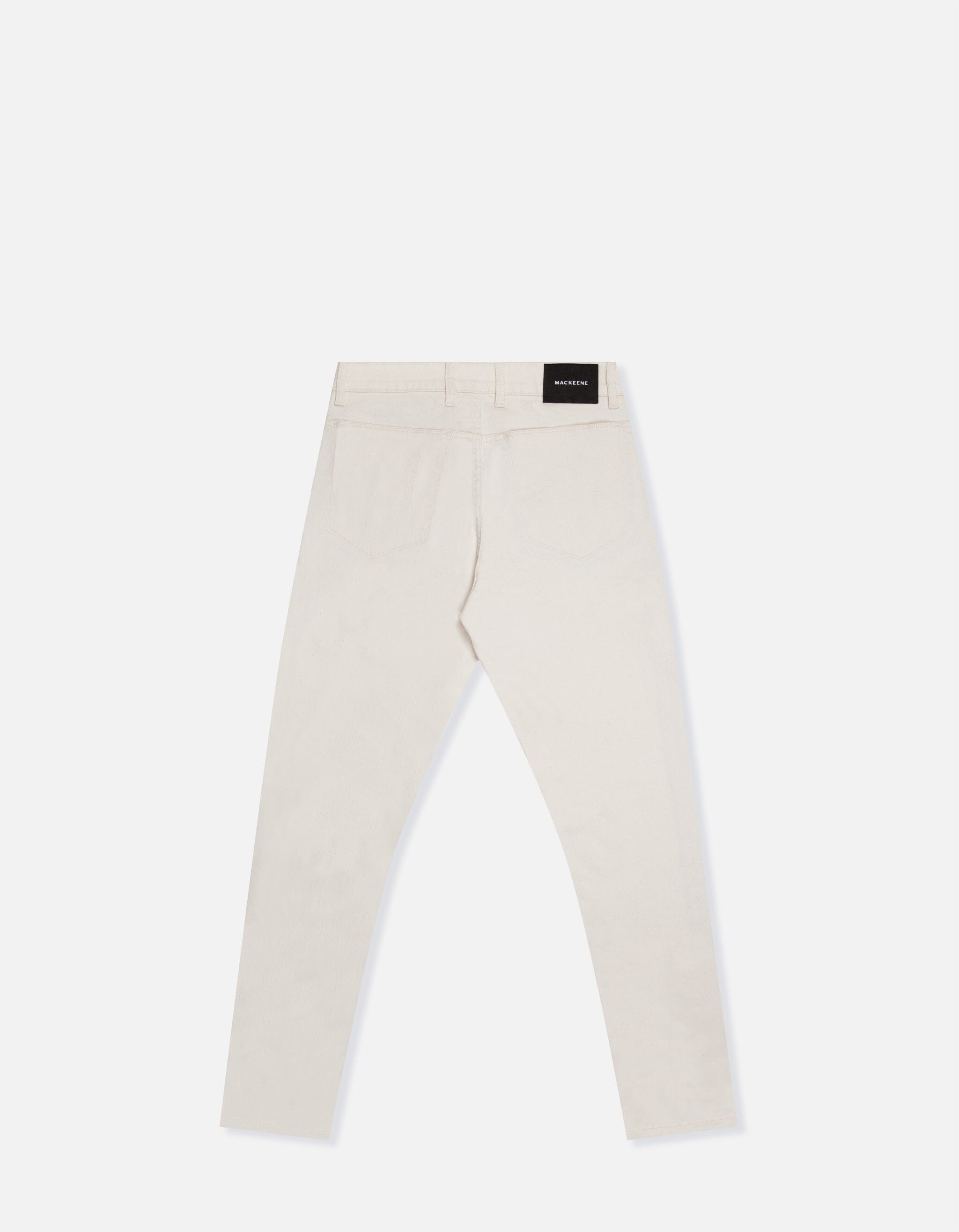 Aleks - 02. Ecru Stretch Jeans - Aleks MACKEENE 