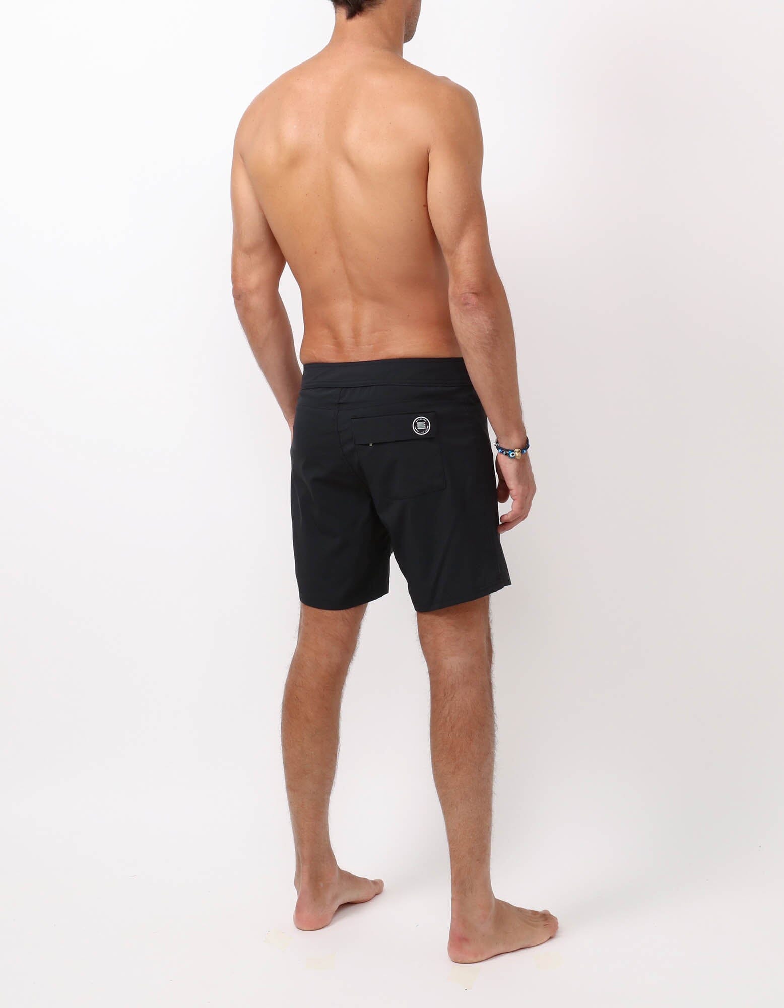 Barth5 - 00. Black Swim Shorts - Barth5 MACKEENE 