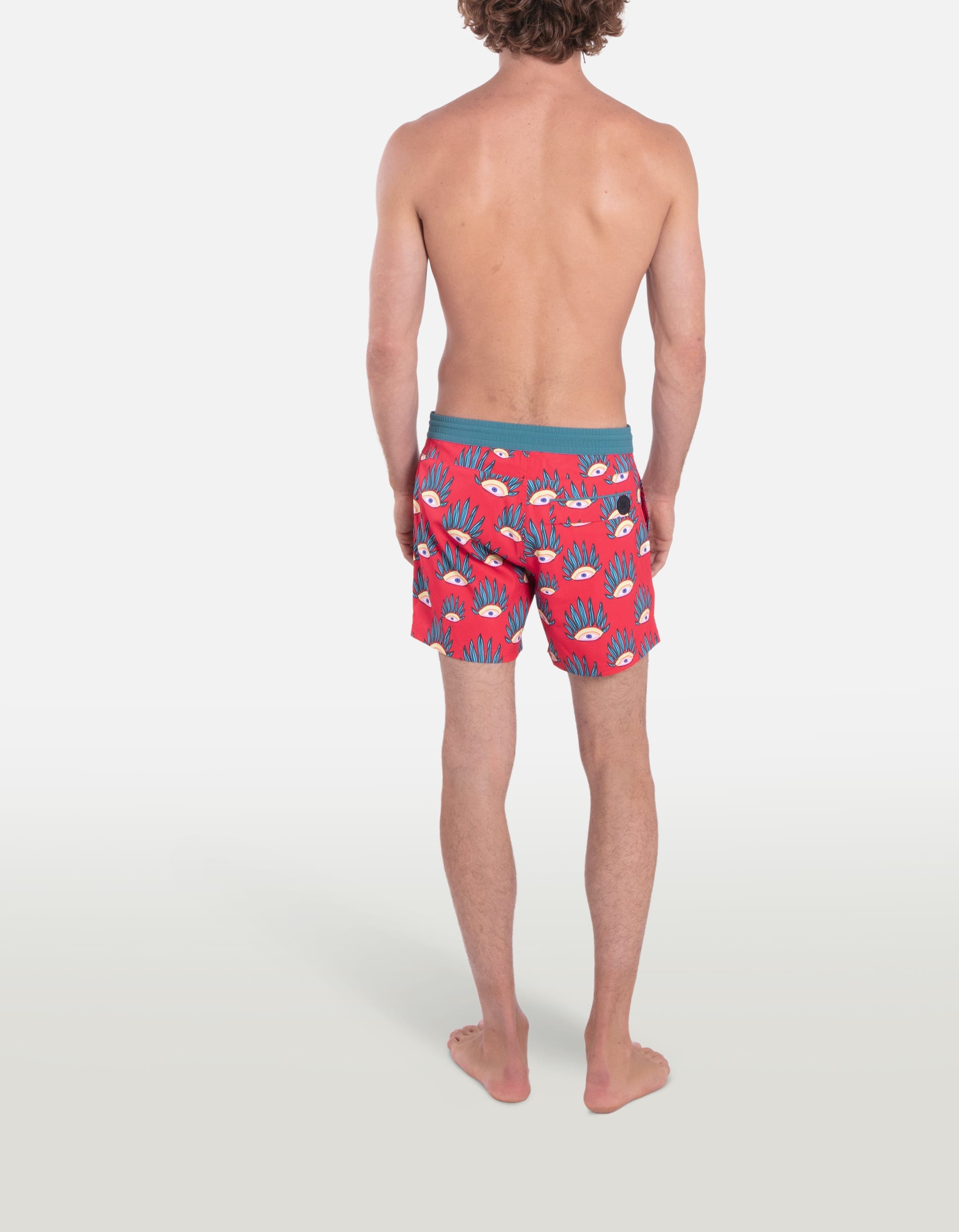 Ben - P32. Red Eyes Swim Shorts - Ben MACKEENE 