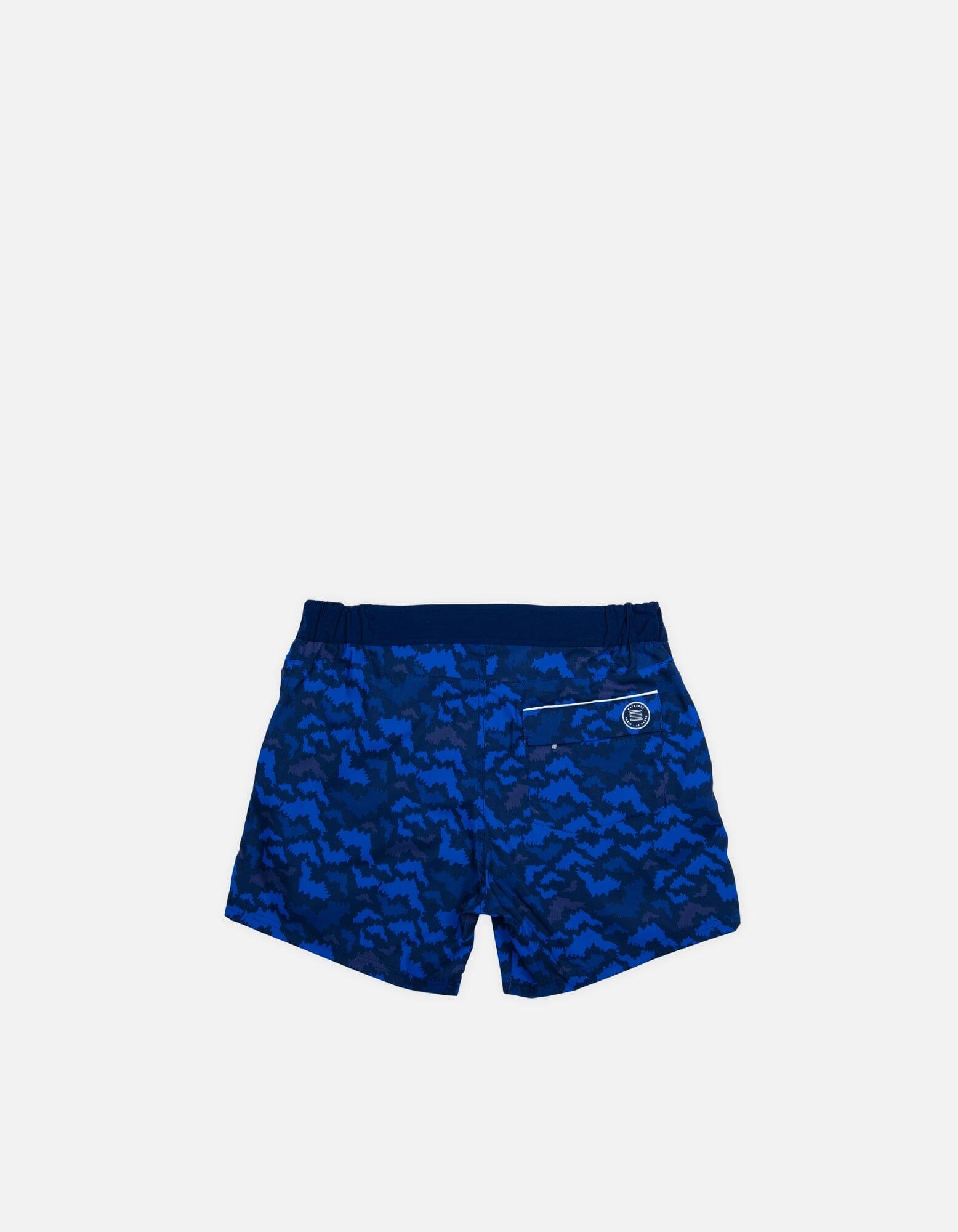 Gize - P09. St Bat Navy & Navy Swim Shorts - Gize MACKEENE 