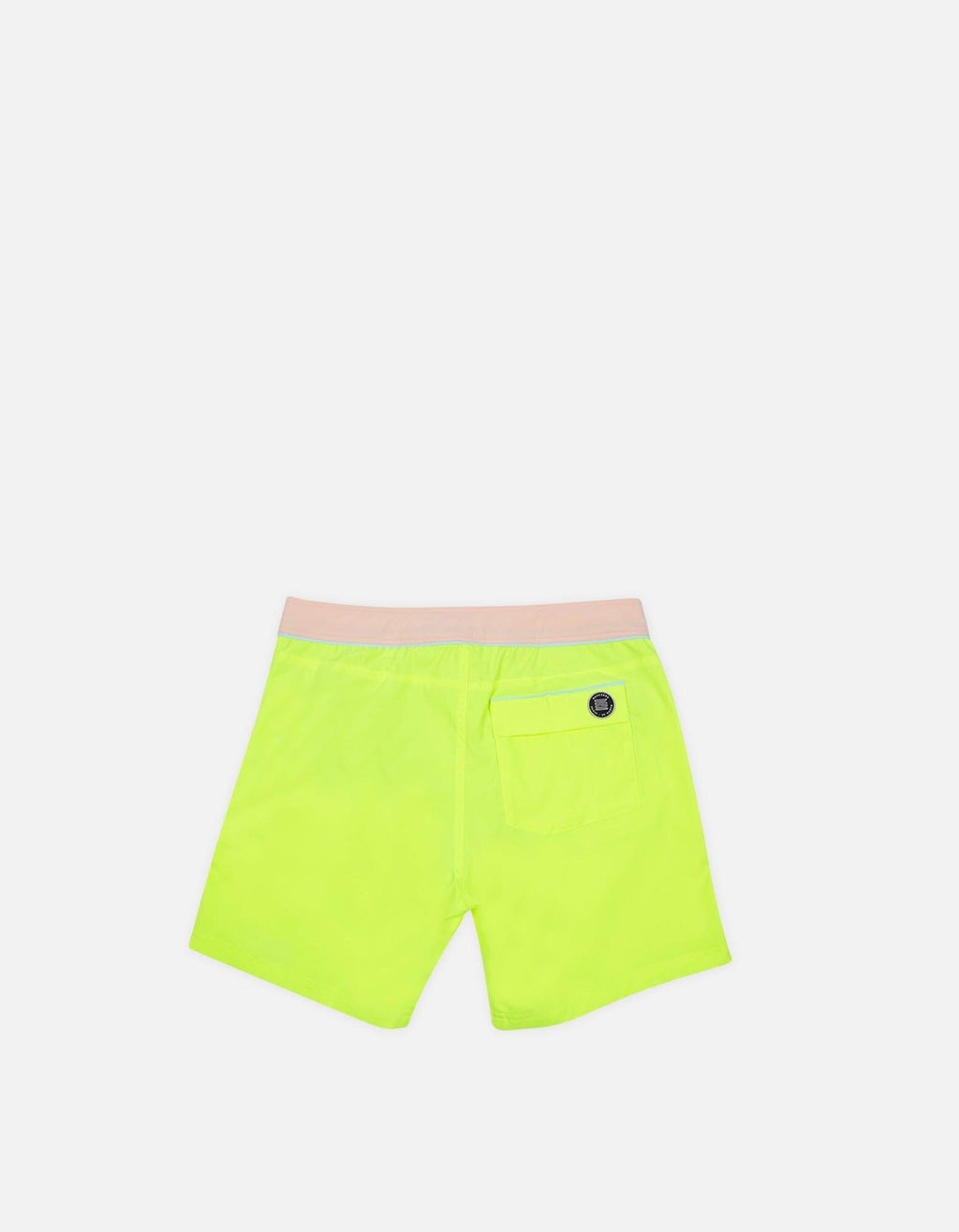 Barth4 - 04. Fluo & Peach Light Swim Shorts - Barth4 MACKEENE 