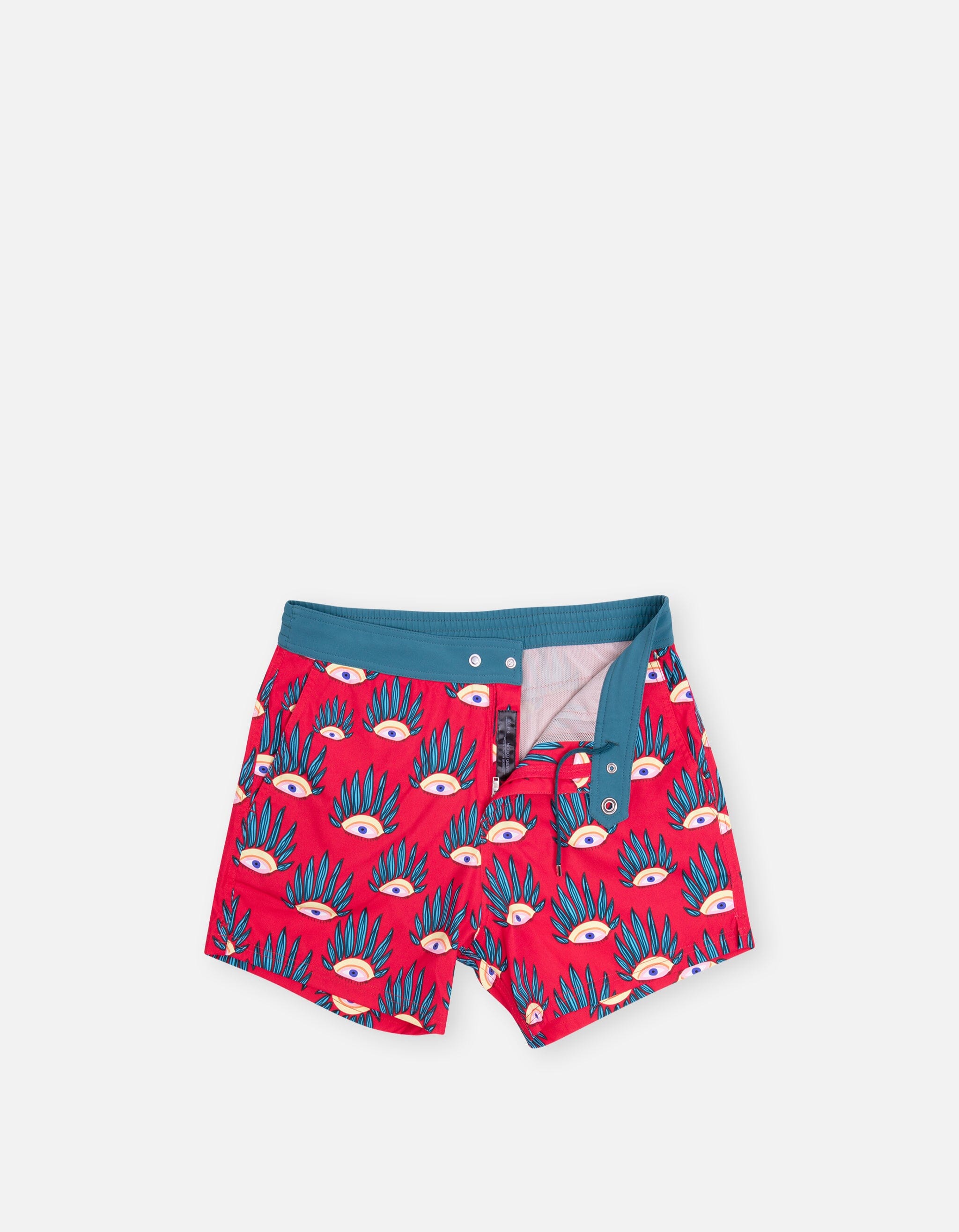 Ben - P32. Red Eyes Swim Shorts - Ben MACKEENE 