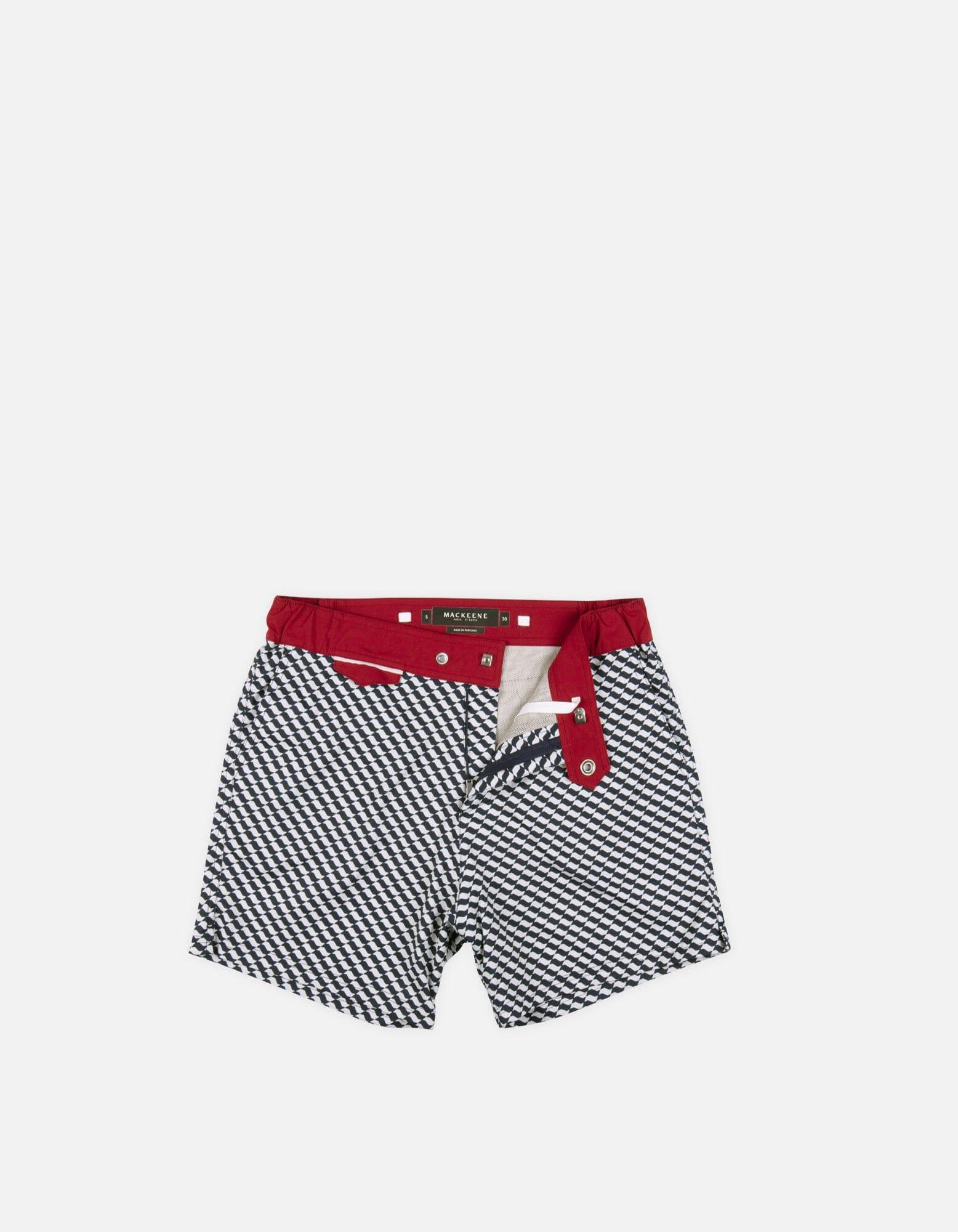 Gize - P12. Sao & Bordo Swim Shorts - Gize MACKEENE 