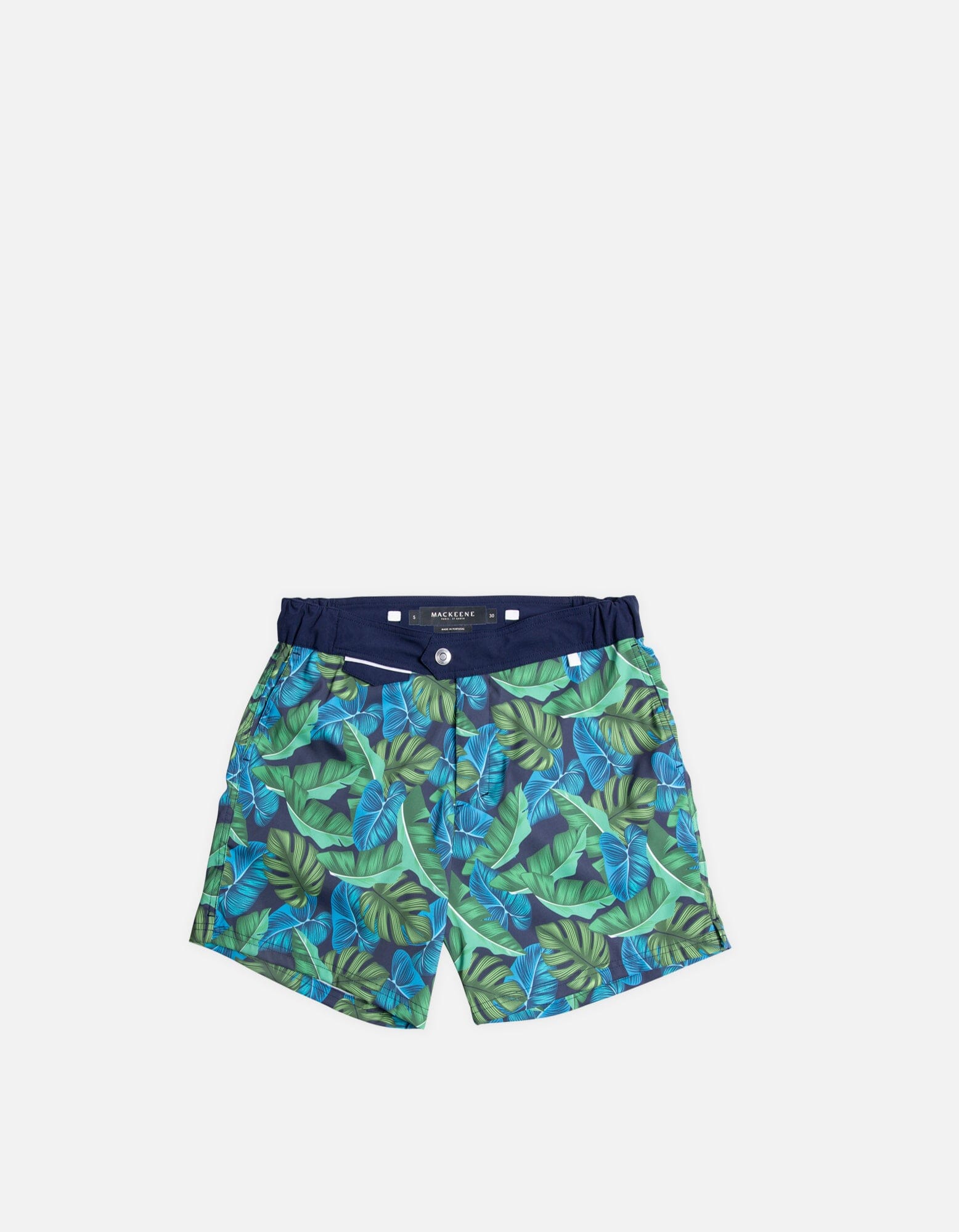 Gize - P02. Navy Tropic & Navy Swim Shorts - Gize MACKEENE 