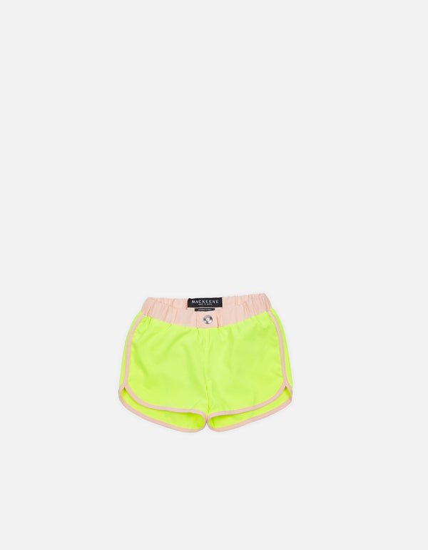 Son - 04. Fluo & Peach Light Swim Shorts - Son MACKEENE 