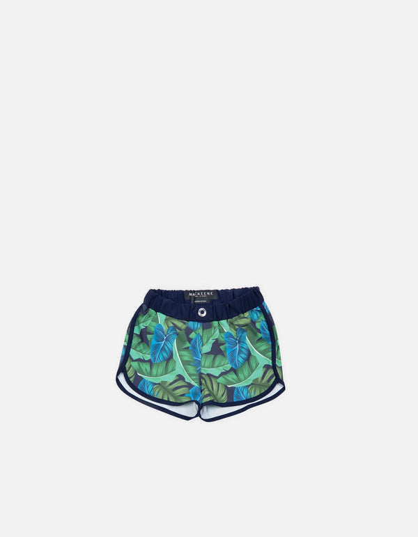 Son - P02. Navy Tropic & Navy Swim Shorts - Son MACKEENE 