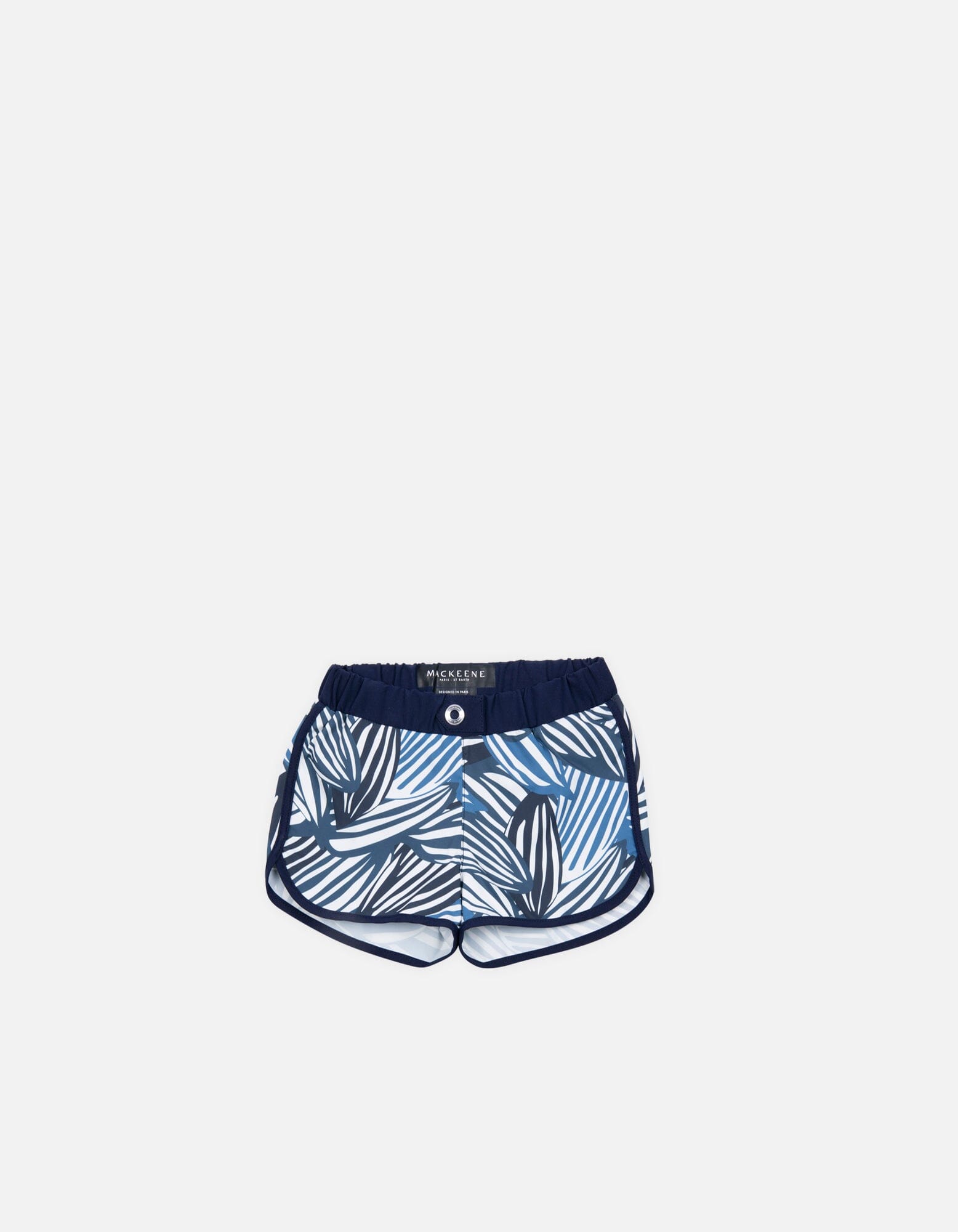 Son - P05. Petrol Feve & Navy Swim Shorts - Son MACKEENE 