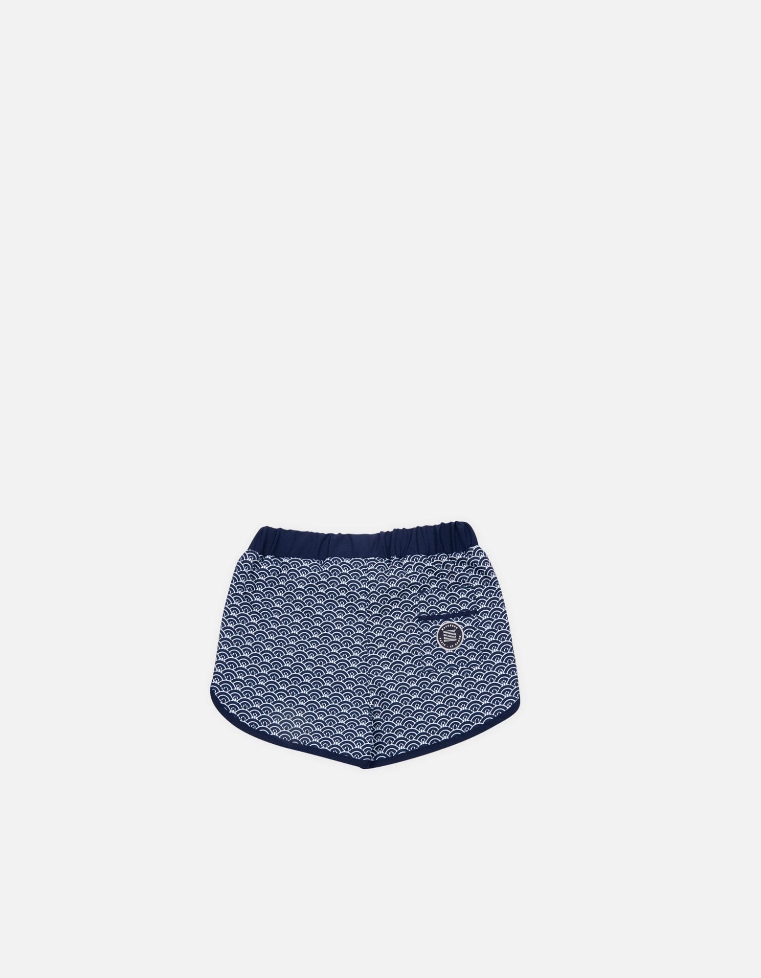 Son - P06. Petrol Scales & Navy Swim Shorts - Son MACKEENE 