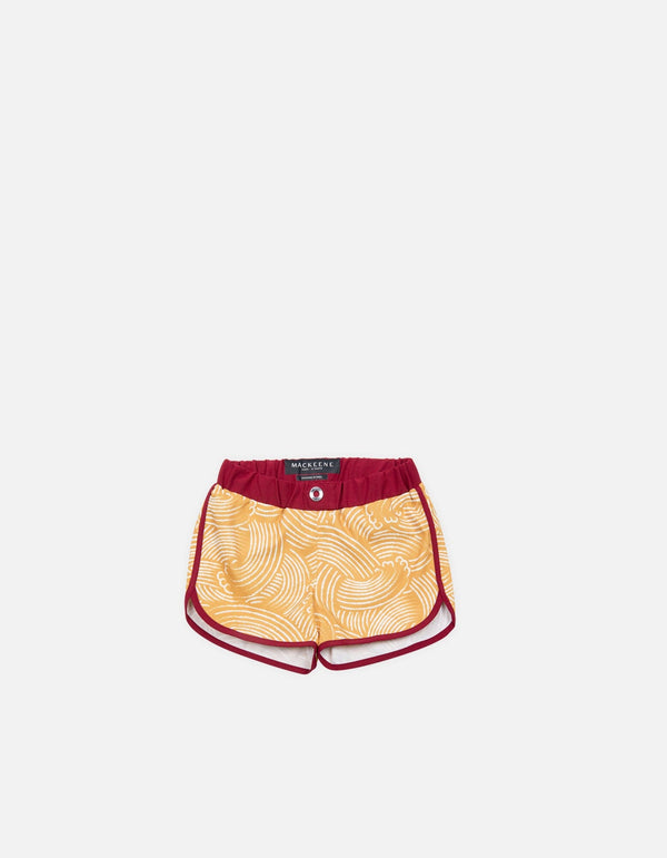 Son - P11. Windy Mustard & Bordo Swim Shorts - Son MACKEENE 