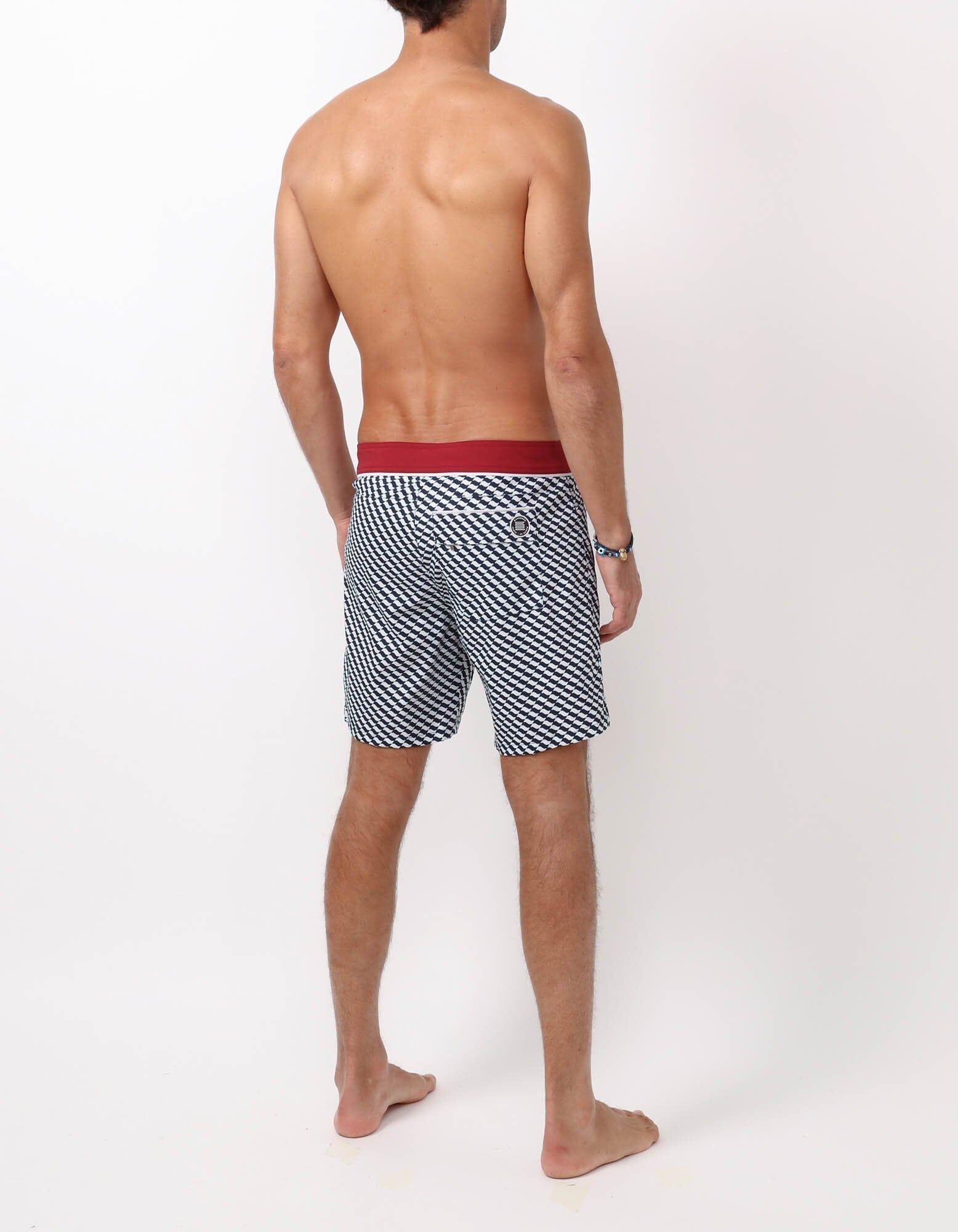 Barth4 - P12. Sao & Bordo Swim Shorts - Barth4 MACKEENE 