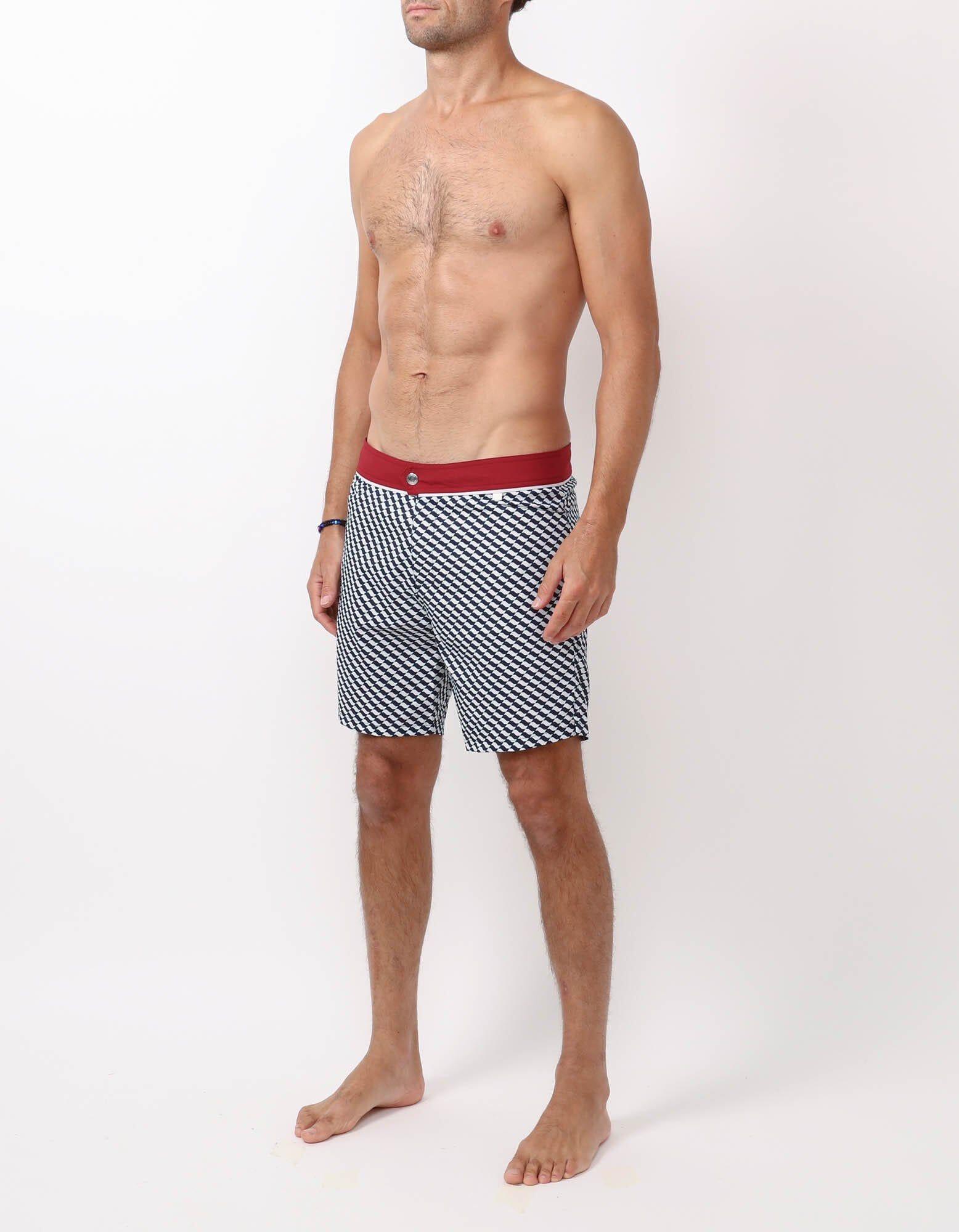 Barth4 - P12. Sao & Bordo Swim Shorts - Barth4 MACKEENE 