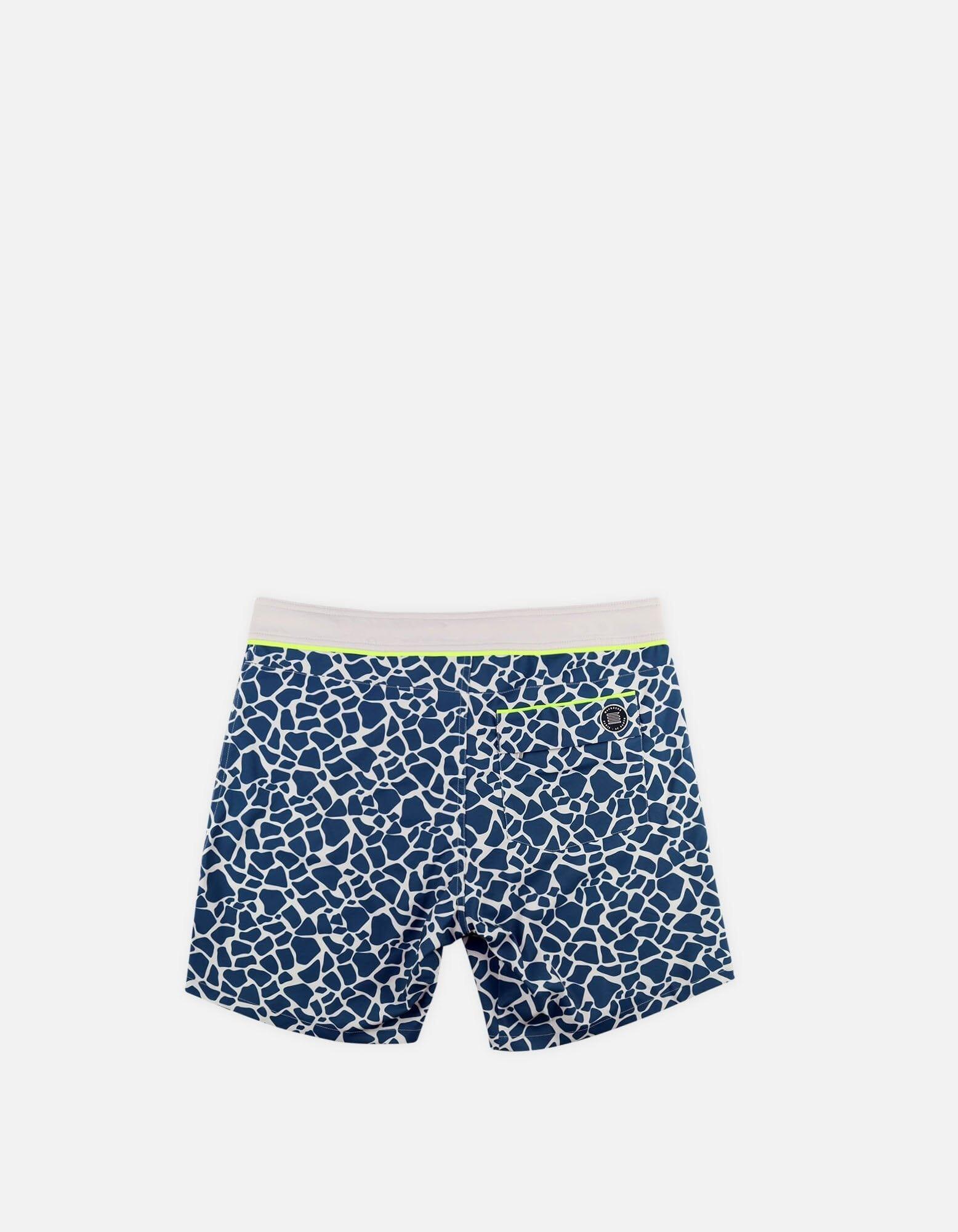 Barth4 - P15. Mini Lakes & Grey Swim Shorts - Barth4 MACKEENE 